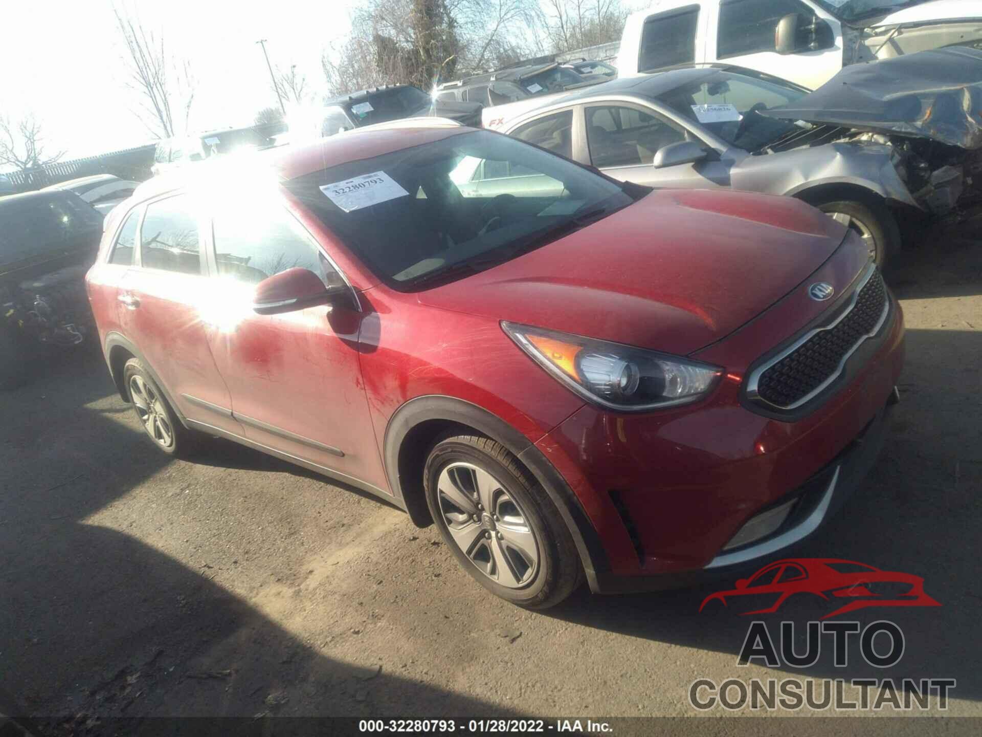 KIA NIRO 2017 - KNDCC3LC2H5057357