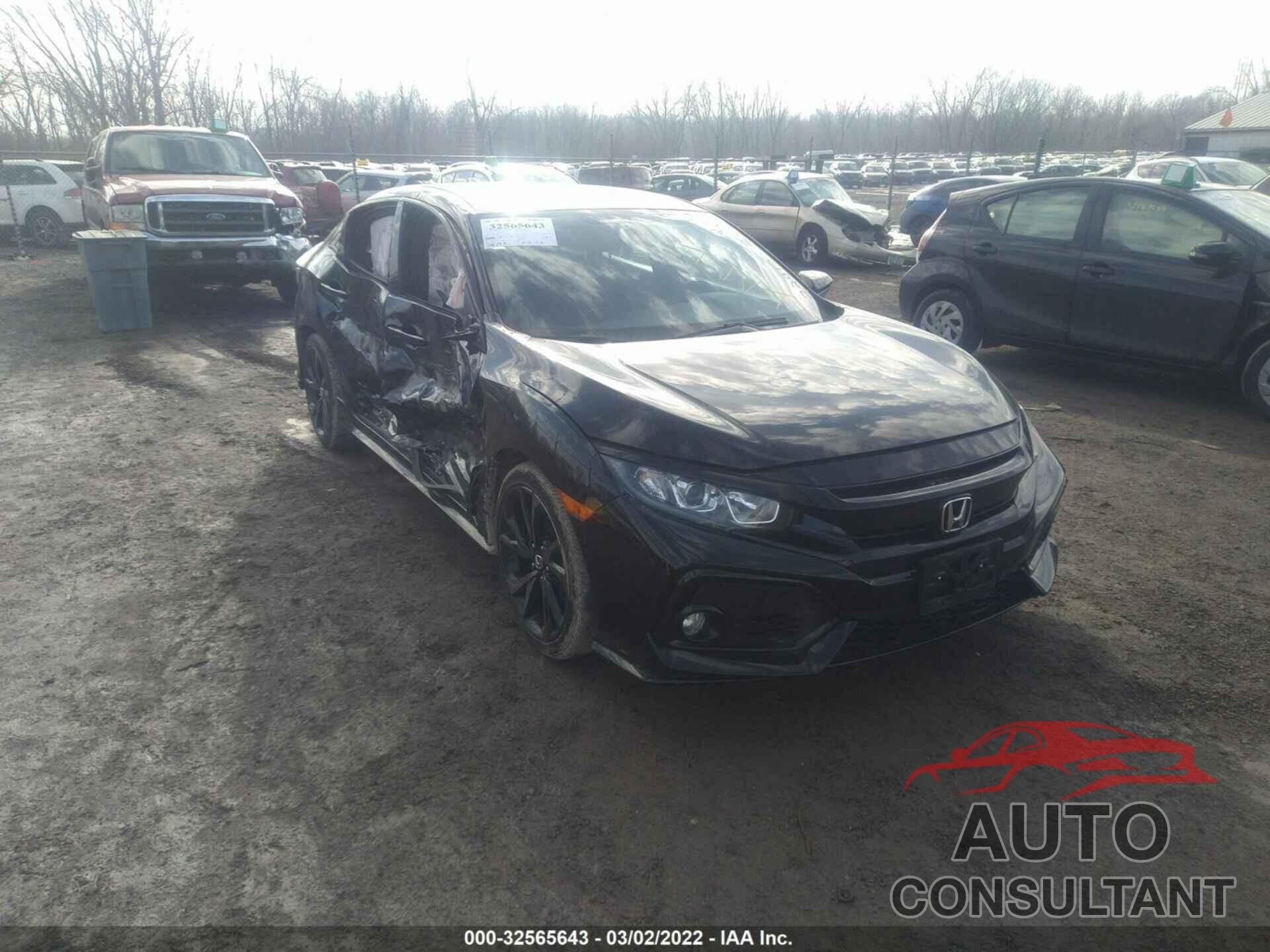 HONDA CIVIC HATCHBACK 2018 - SHHFK7H40JU220177