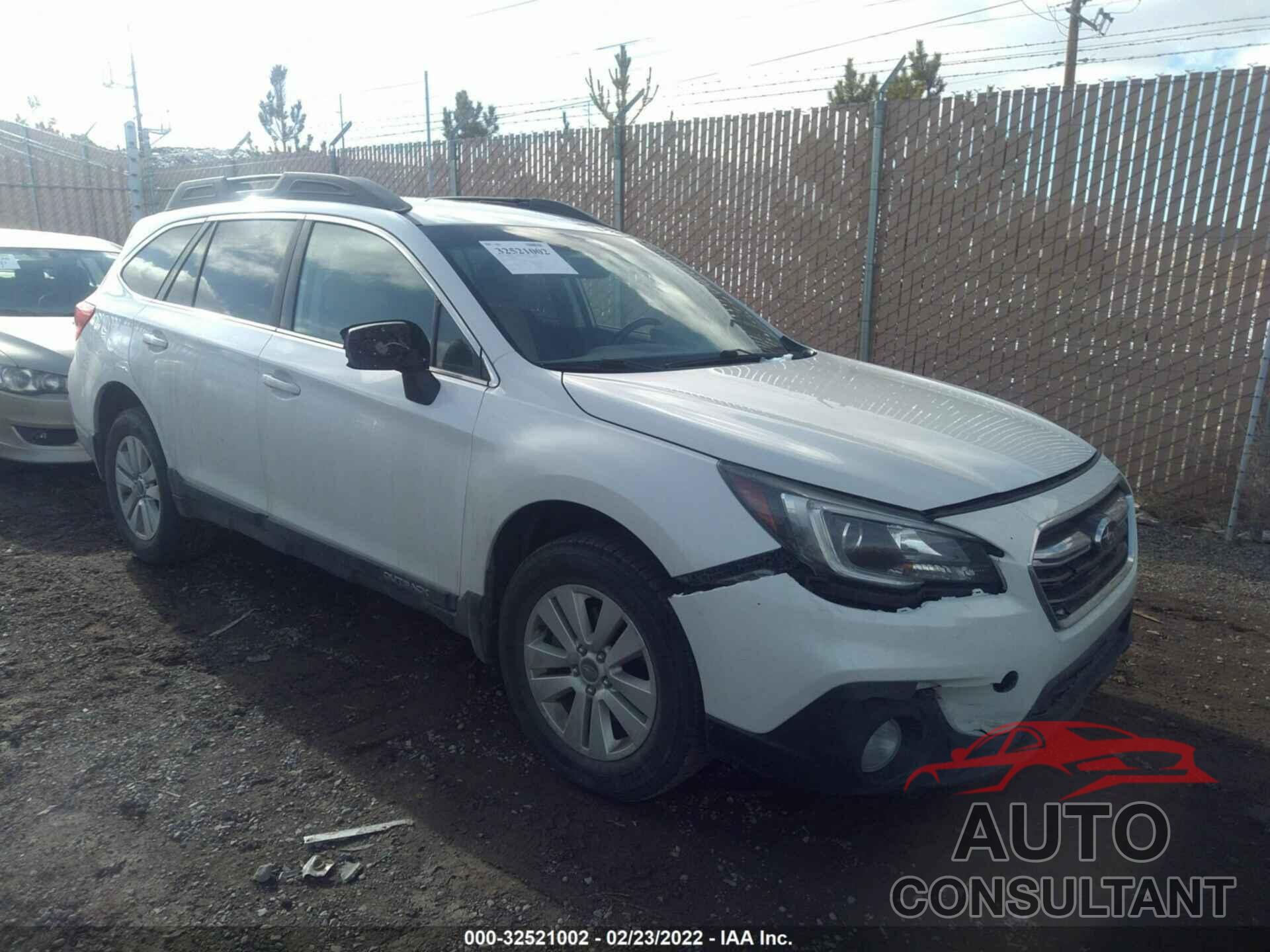 SUBARU OUTBACK 2018 - 4S4BSACC8J3220948
