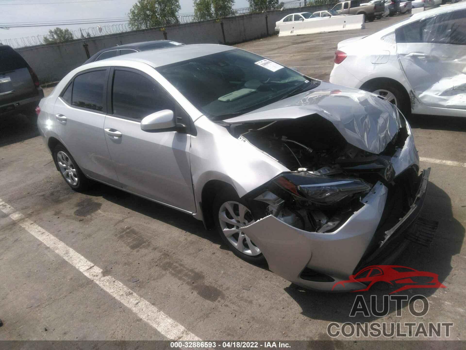 TOYOTA COROLLA 2017 - 5YFBURHE7HP667330