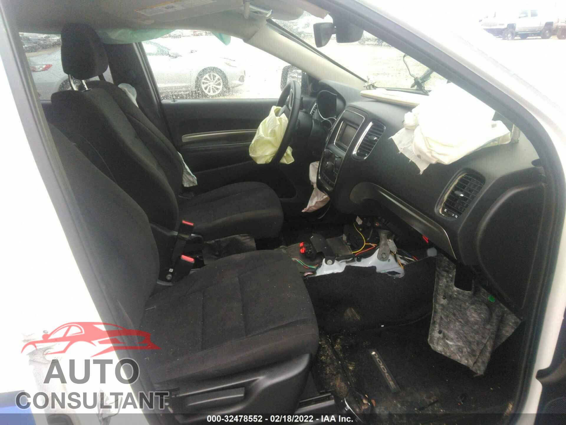 DODGE DURANGO 2017 - 1C4RDJFGXHC644332