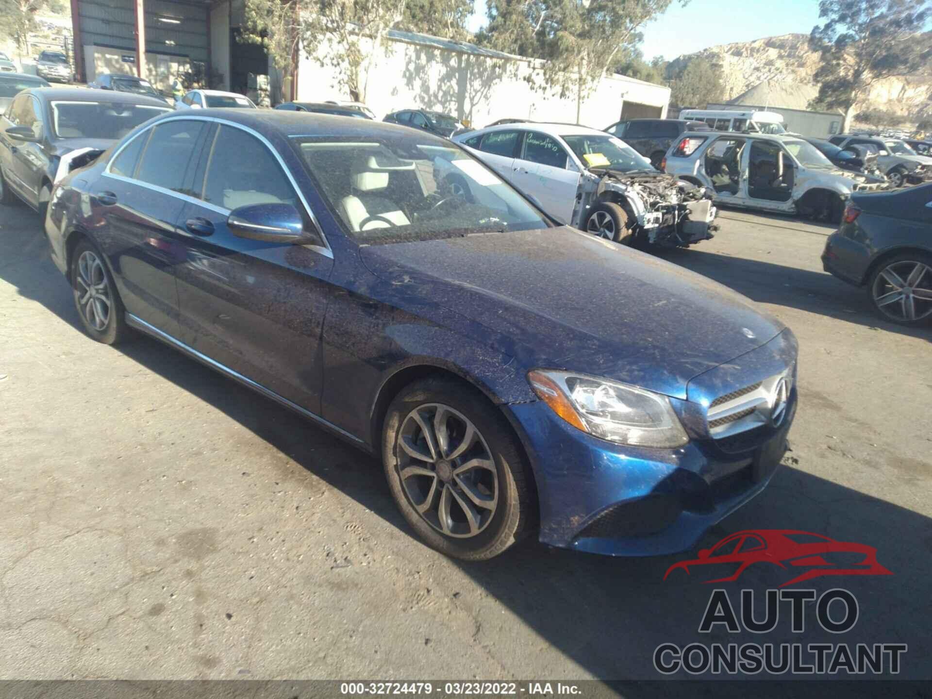 MERCEDES-BENZ C-CLASS 2017 - 55SWF4JB8HU193333