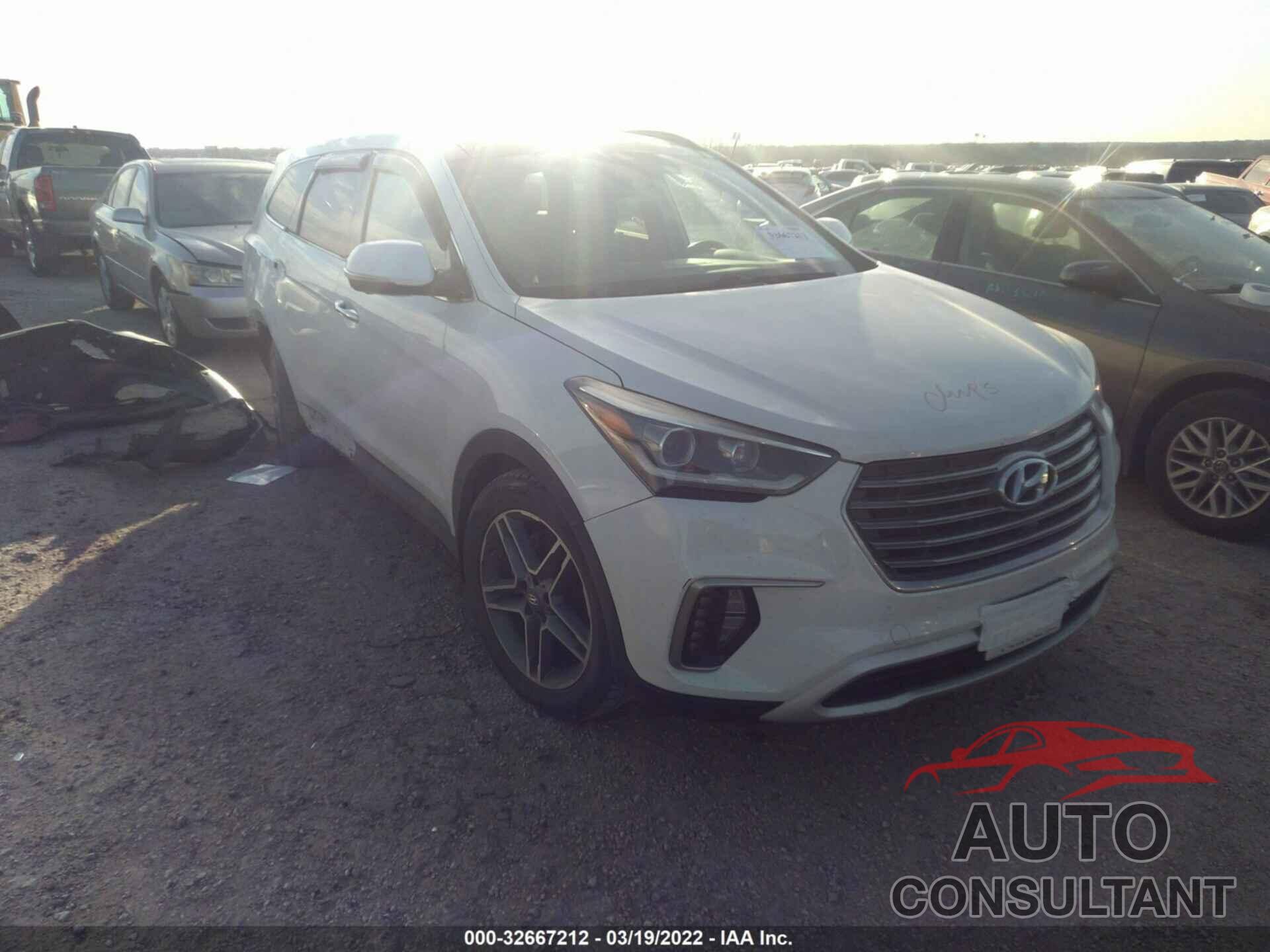 HYUNDAI SANTA FE 2017 - KM8SR4HF1HU170303
