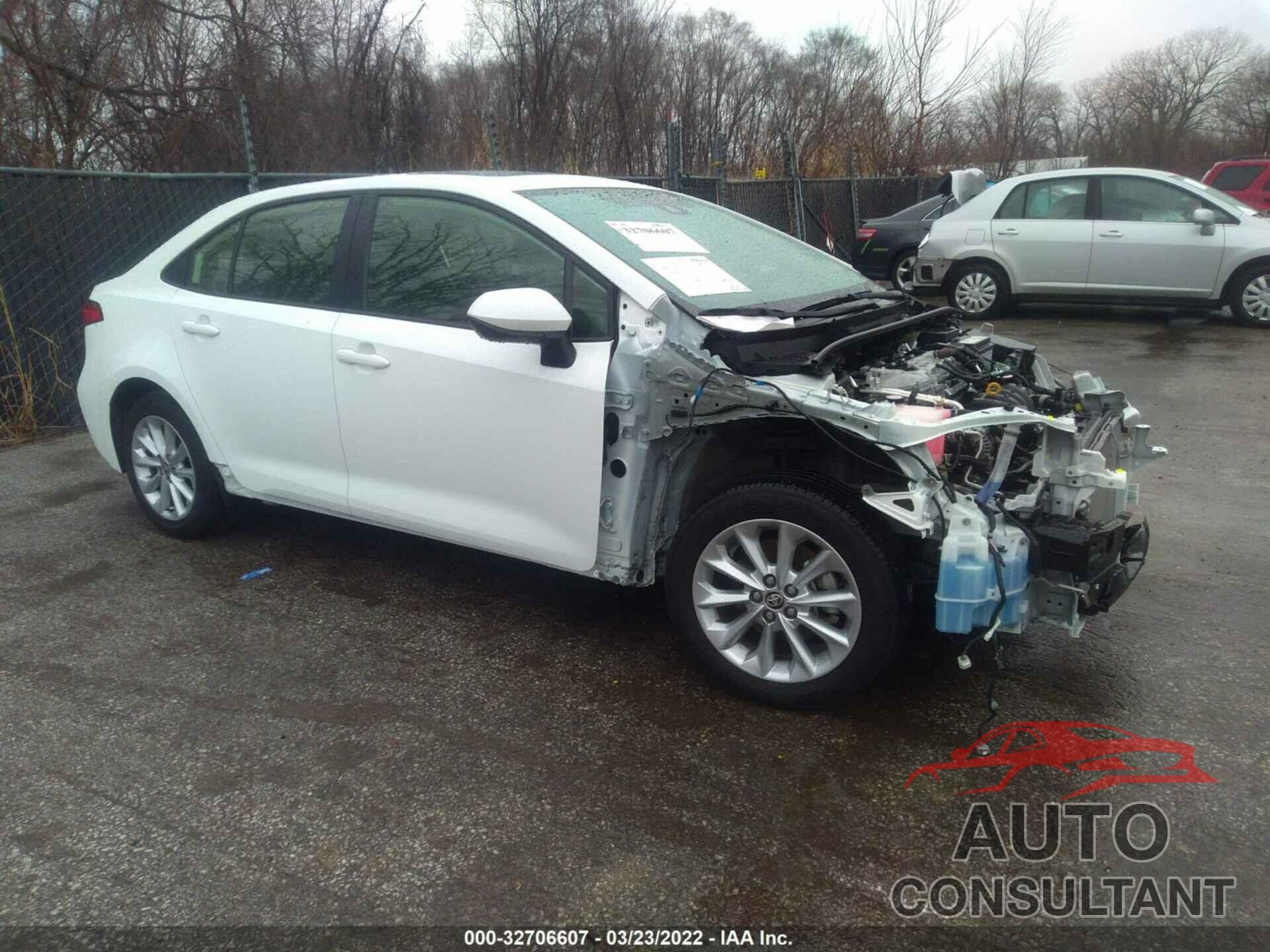 TOYOTA COROLLA 2021 - JTDHPMAEXMJ128634