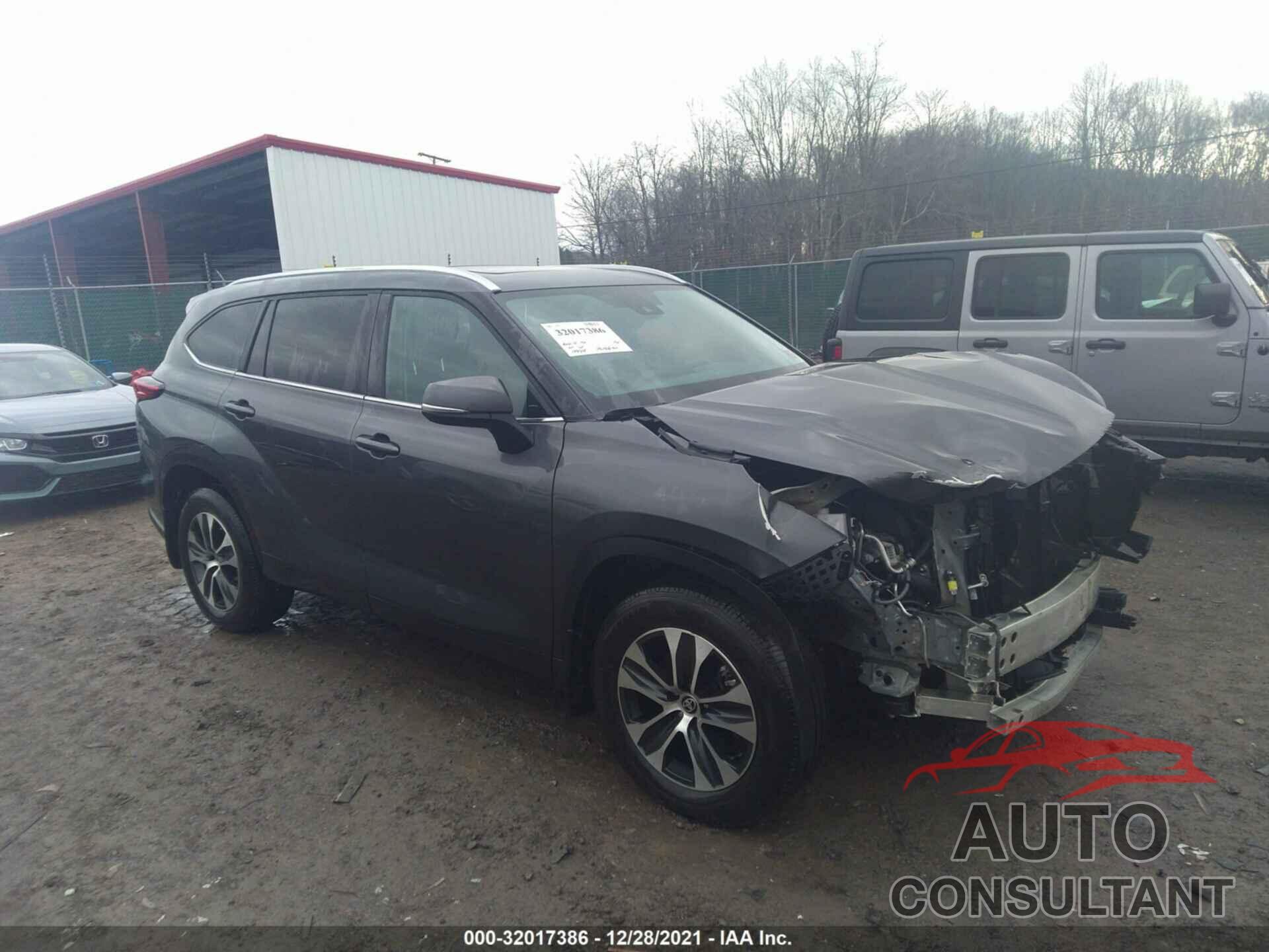 TOYOTA HIGHLANDER 2020 - 5TDHZRBH7LS522884