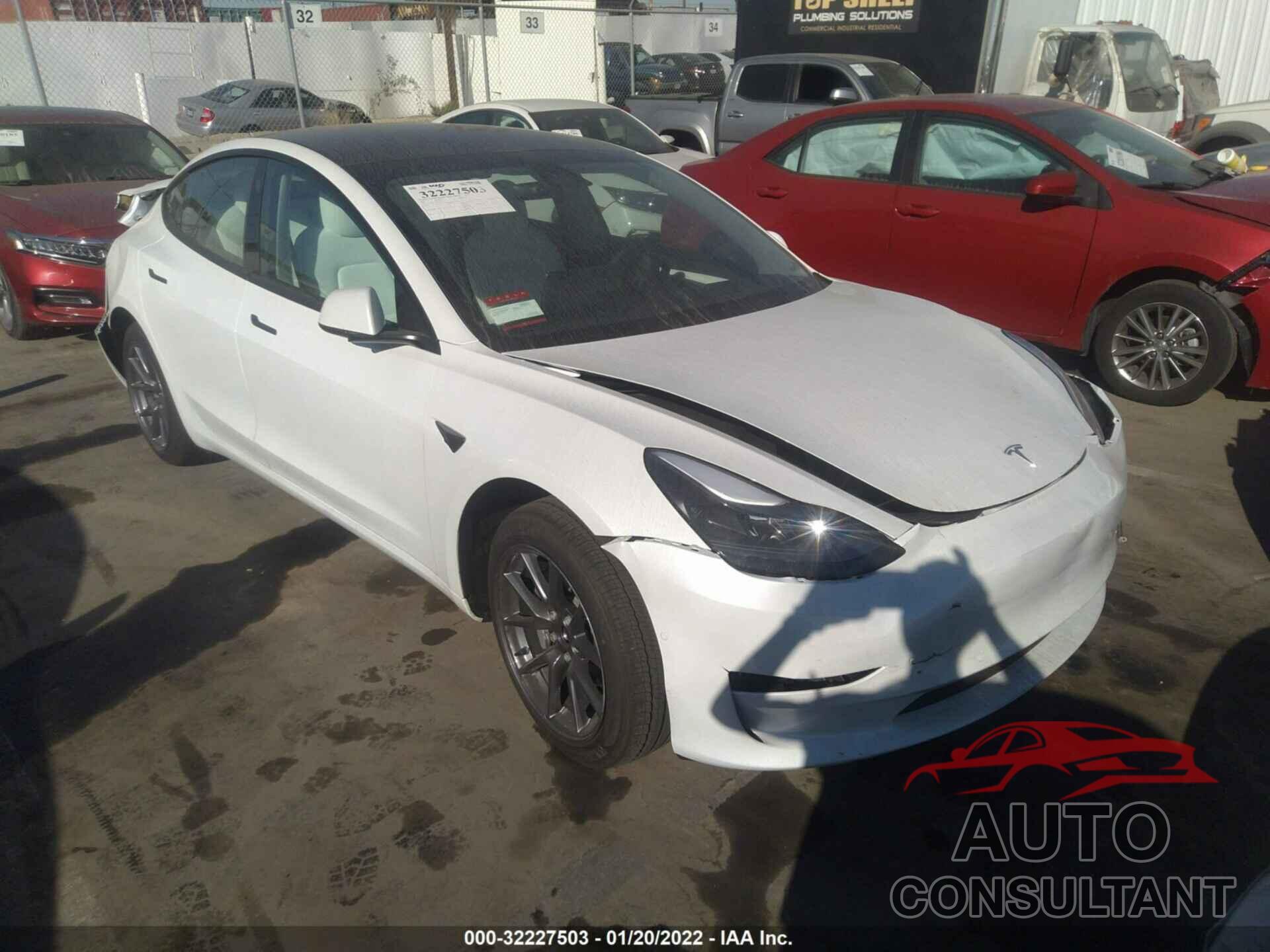 TESLA MODEL 3 2021 - 5YJ3E1EA3MF096736
