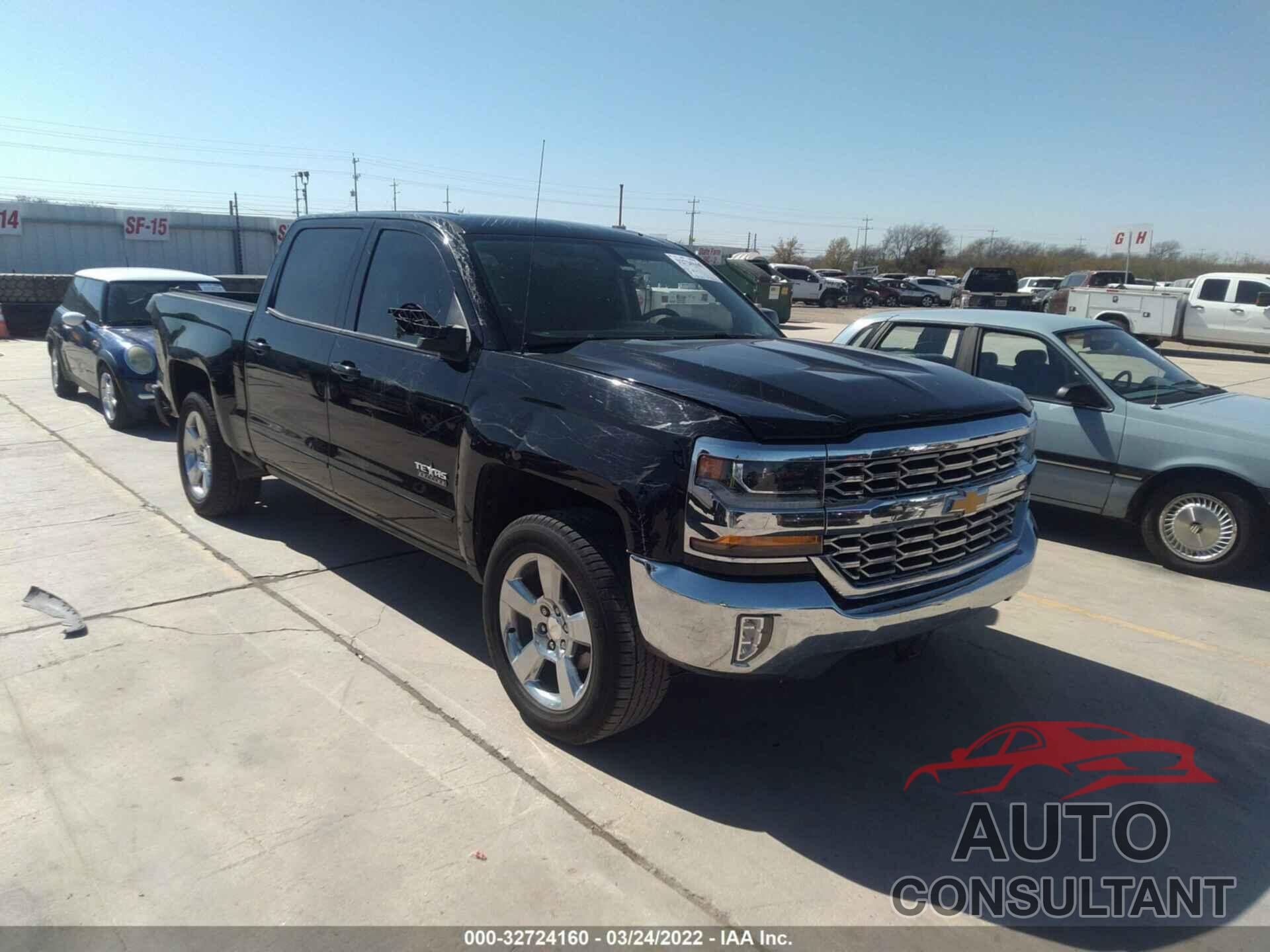 CHEVROLET SILVERADO 1500 2018 - 3GCPCREC5JG243197