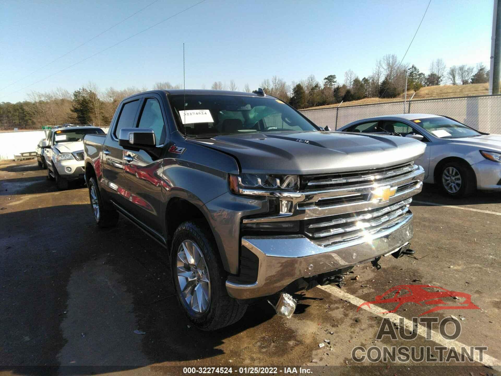 CHEVROLET SILVERADO 1500 2020 - 3GCUYGEL2LG335203