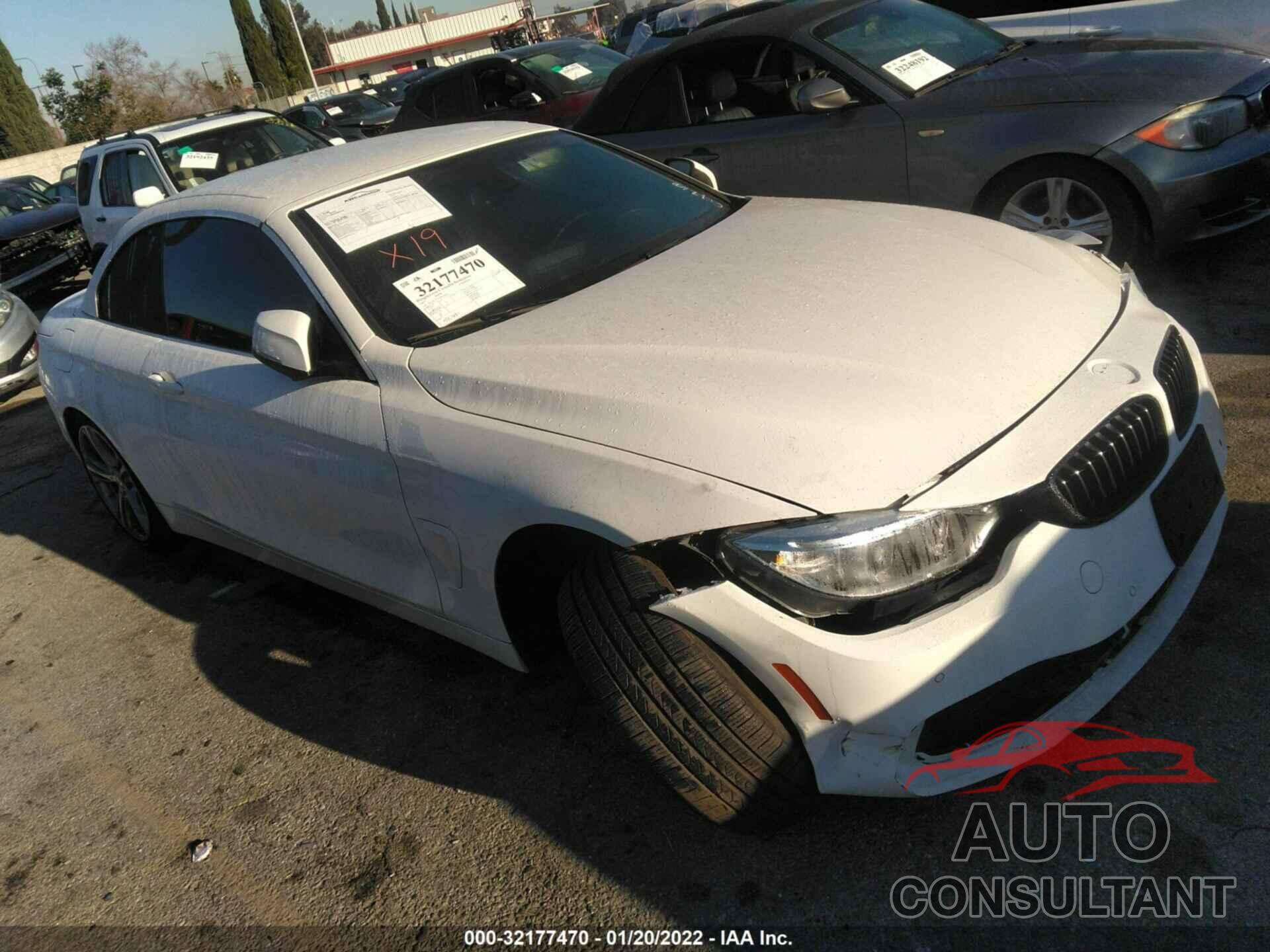 BMW 4 SERIES 2017 - WBA4U7C39H5H19928