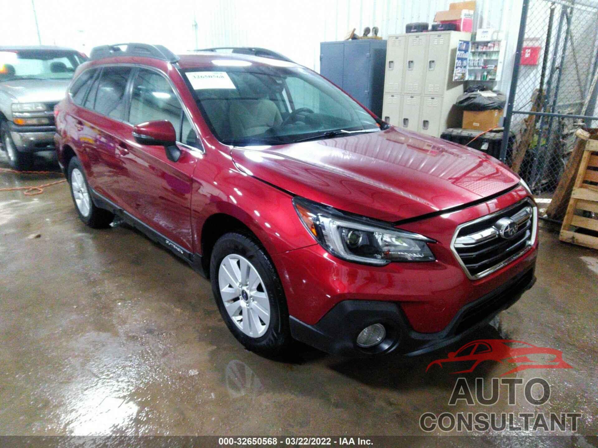SUBARU OUTBACK 2018 - 4S4BSAFC6J3320266