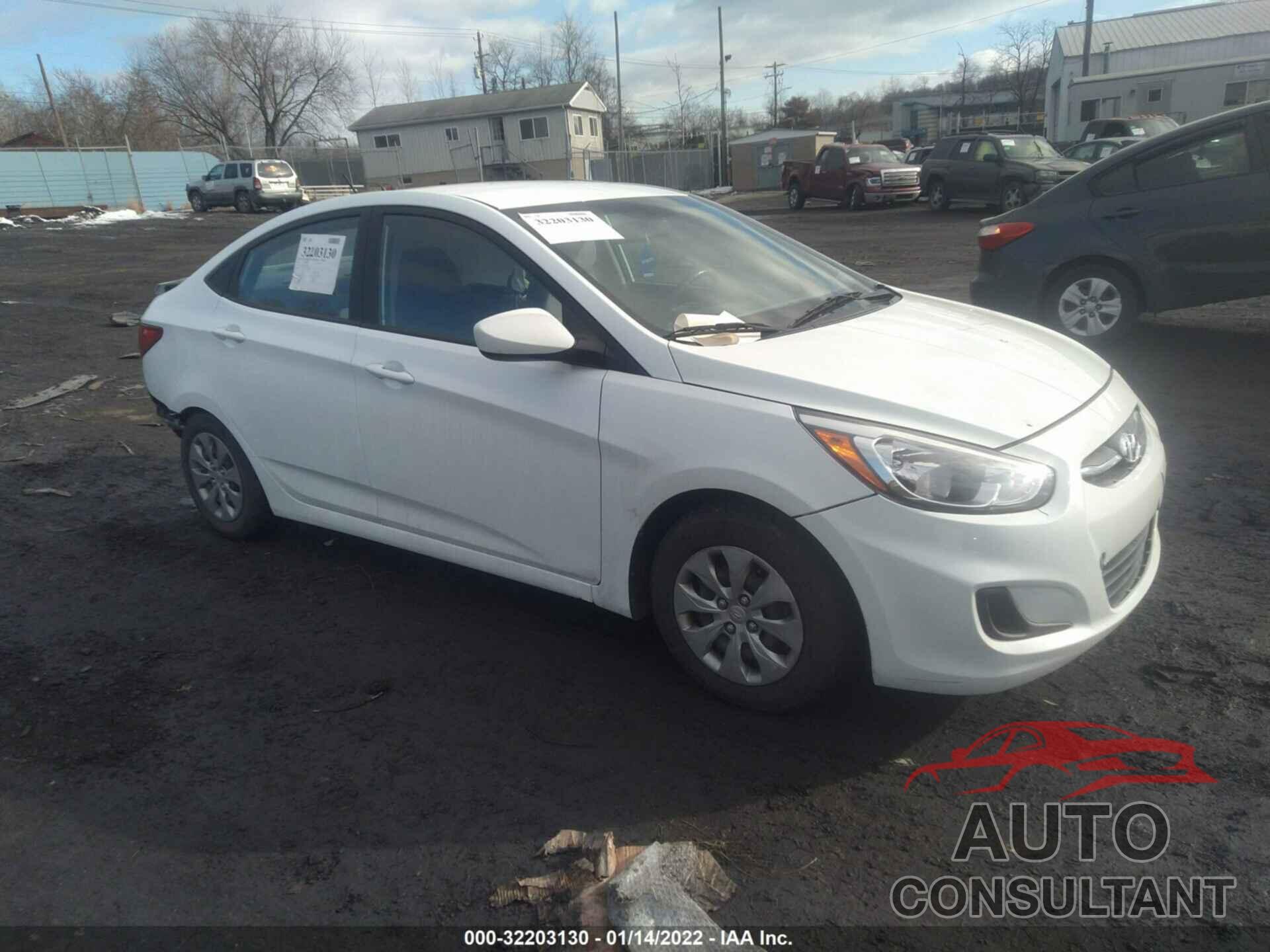 HYUNDAI ACCENT 2017 - KMHCT4AE6HU232785