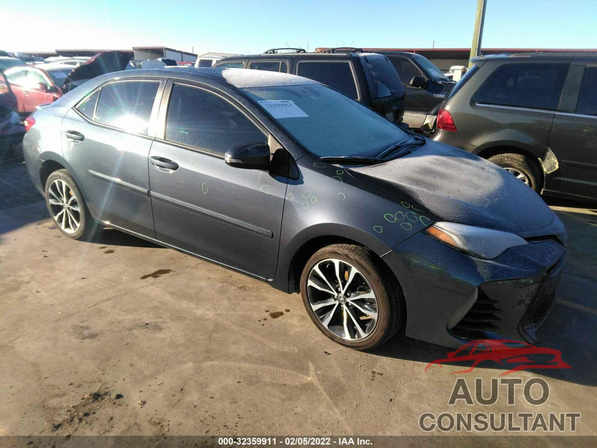 TOYOTA COROLLA 2018 - 5YFBURHE4JP781128