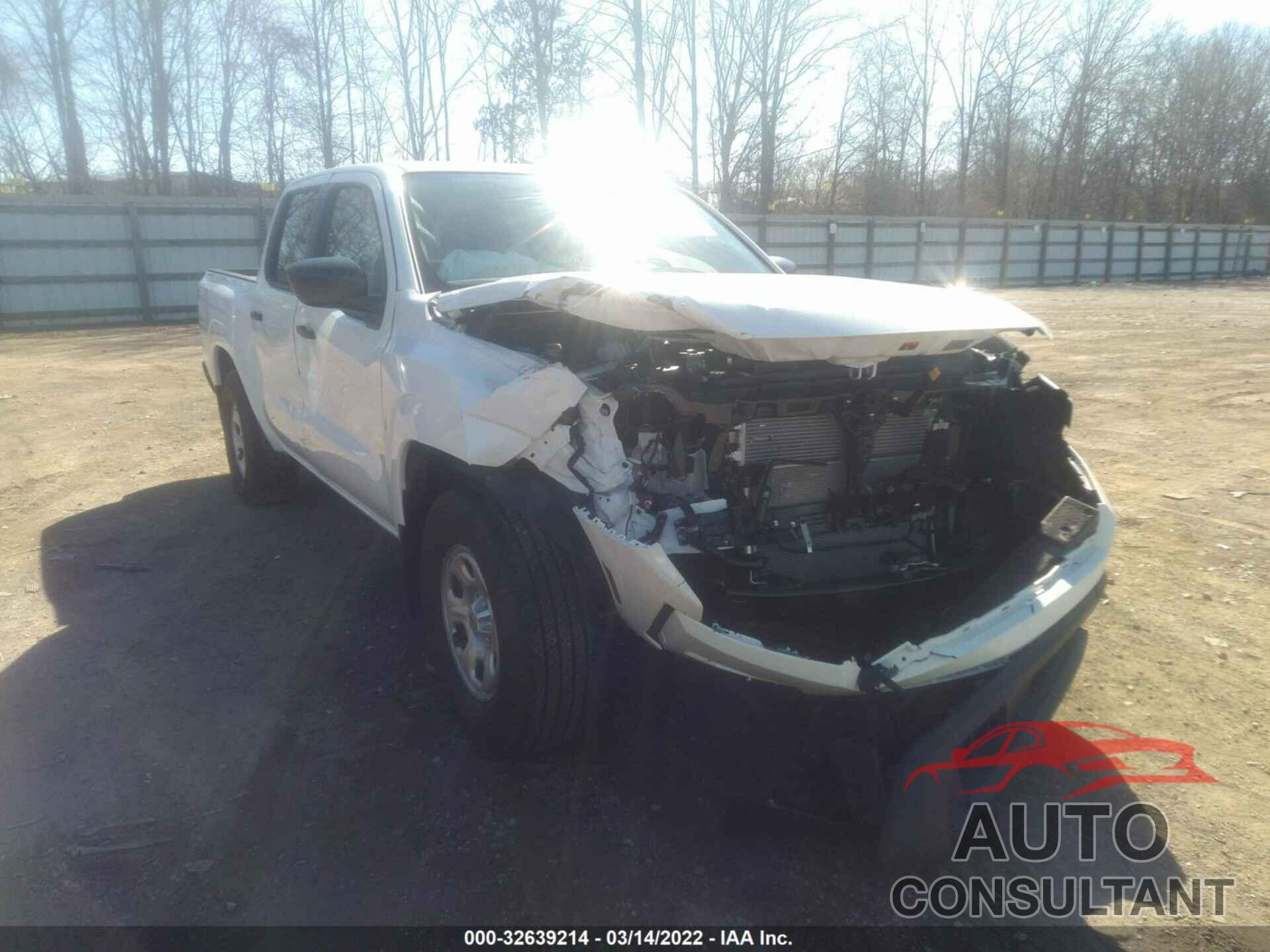 NISSAN FRONTIER 2022 - 1N6ED1EJ6NN609361