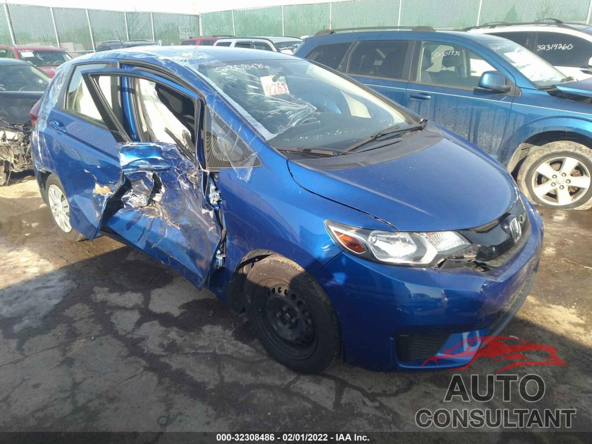 HONDA FIT 2016 - JHMGK5H50GX027933