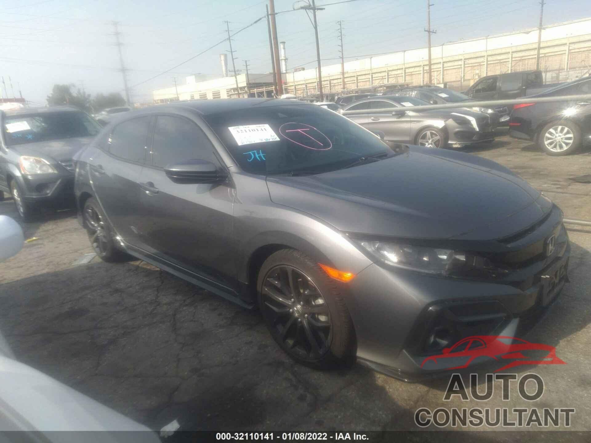 HONDA CIVIC HATCHBACK 2021 - SHHFK7H43MU409491