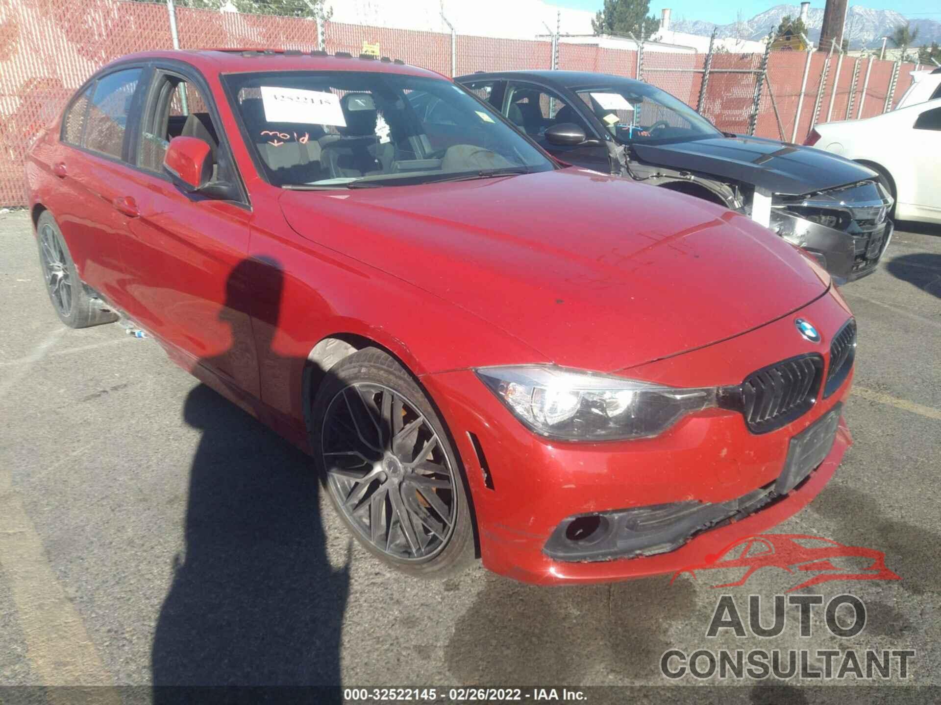 BMW 3 SERIES 2016 - WBA8E1G57GNU10073