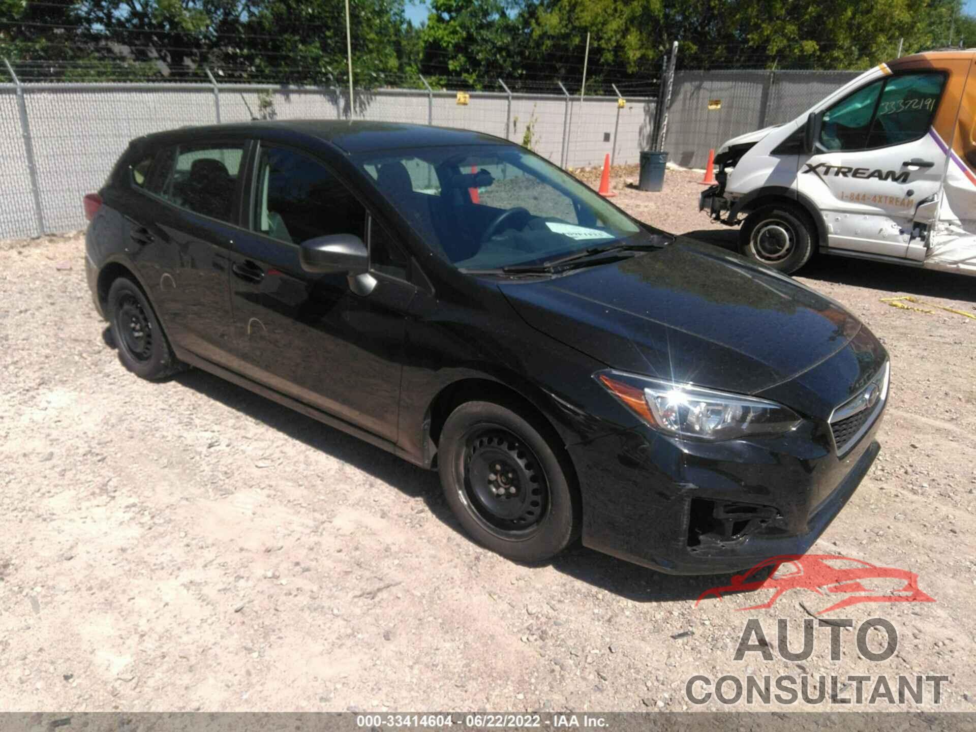 SUBARU IMPREZA 2017 - 4S3GTAA63H3718392