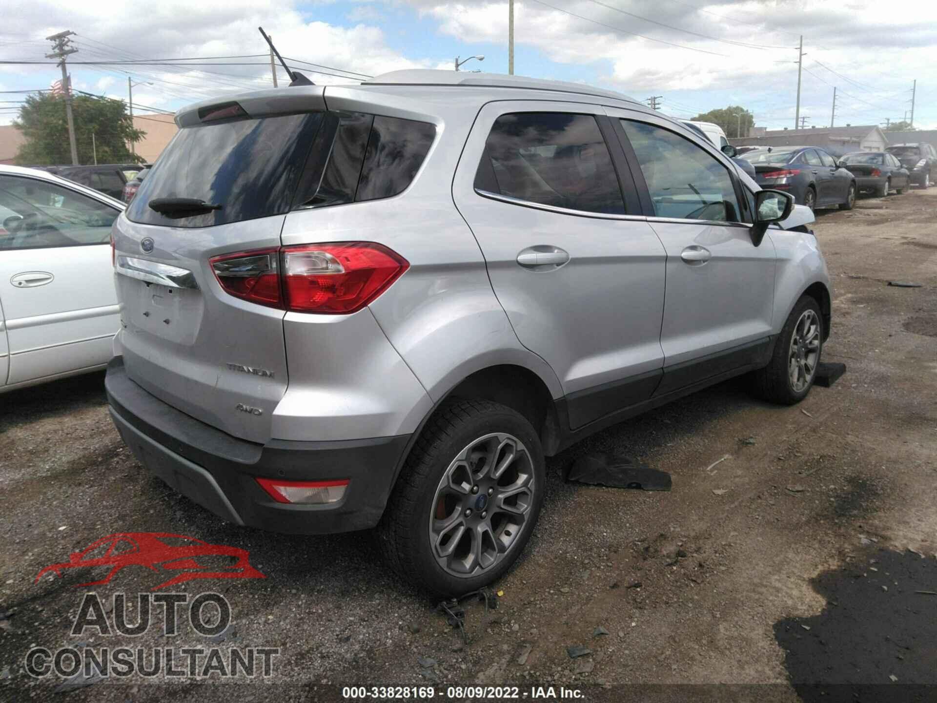 FORD ECOSPORT 2019 - MAJ6S3KL2KC267628