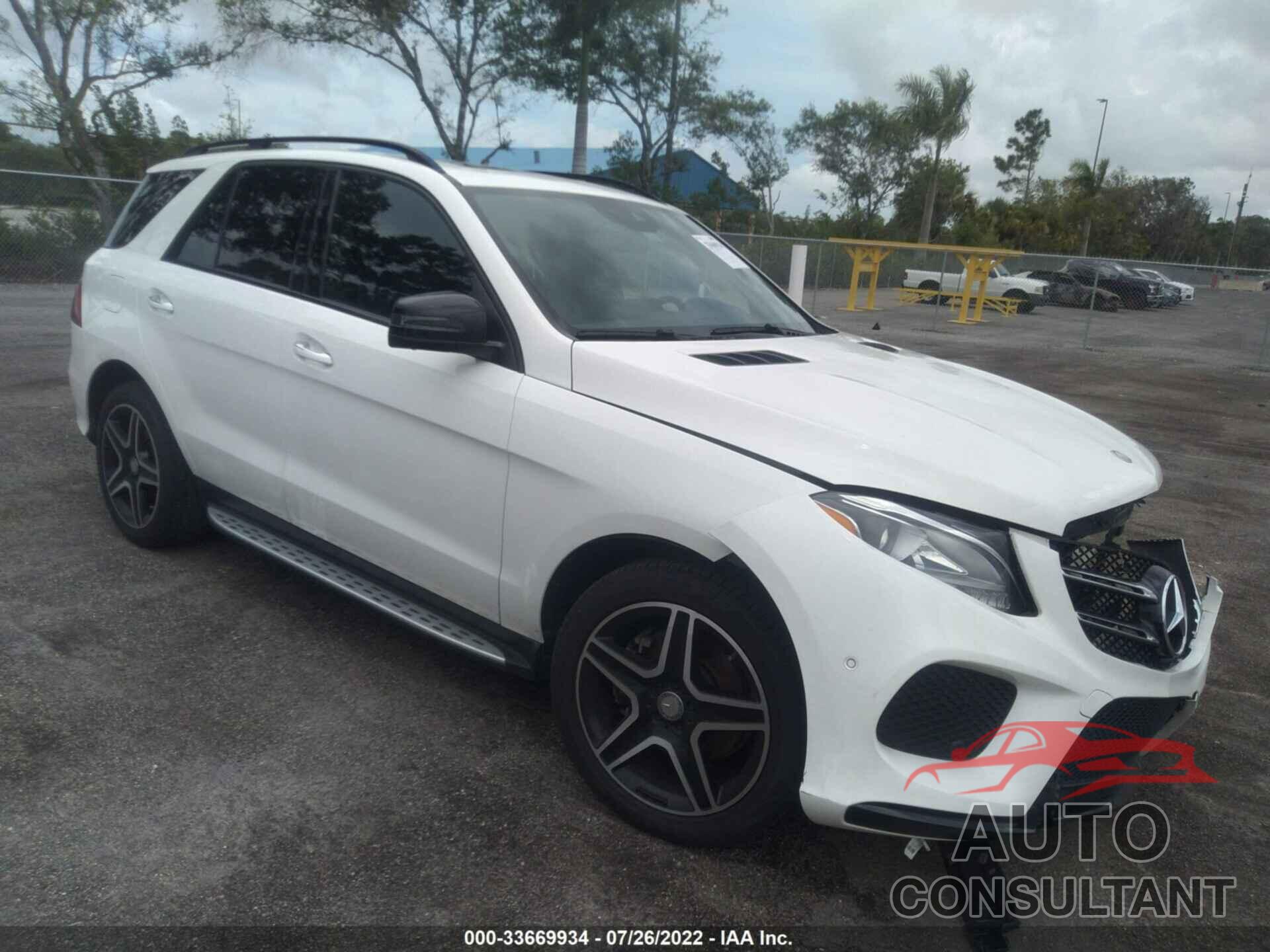 MERCEDES-BENZ GLE 2016 - 4JGDA5JB0GA711998