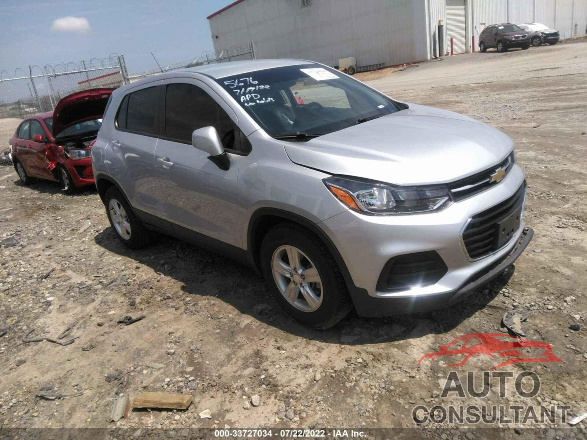 CHEVROLET TRAX 2019 - 3GNCJKSB3KL249300