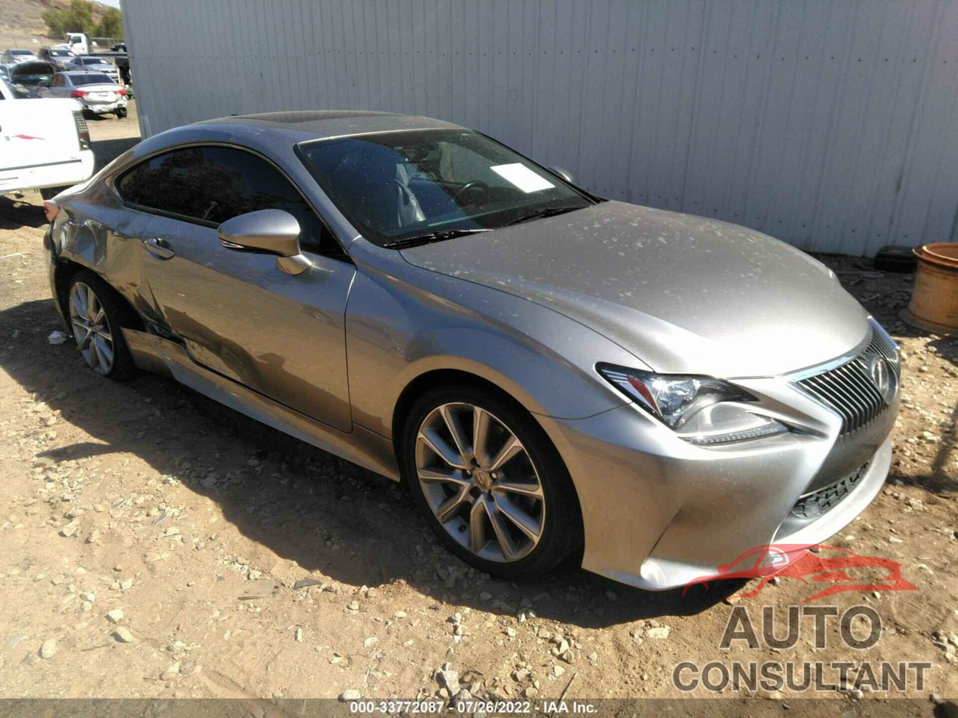 LEXUS RC 200T 2016 - JTHHA5BC0G5003304