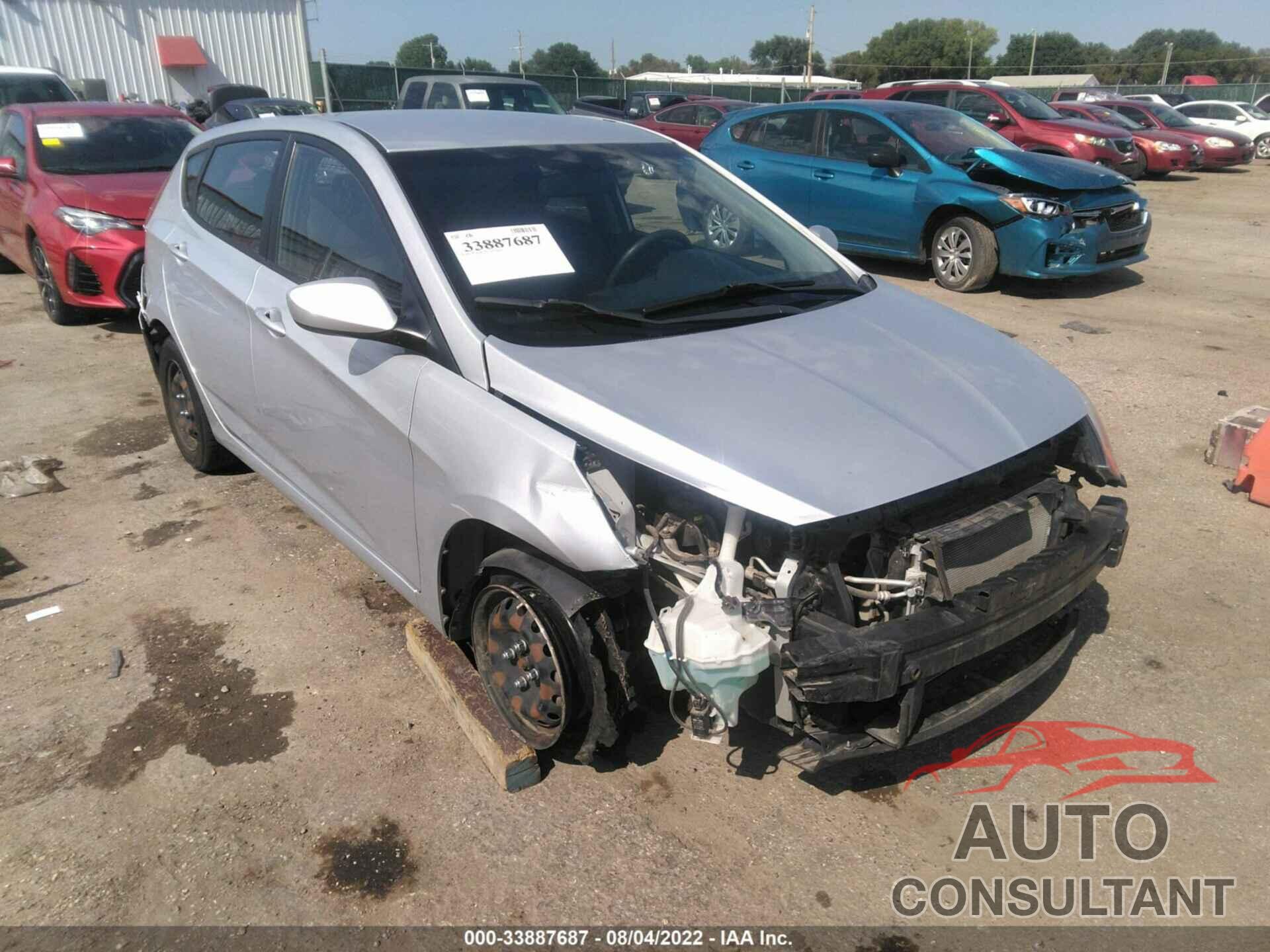 HYUNDAI ACCENT 2016 - KMHCT5AE7GU256291