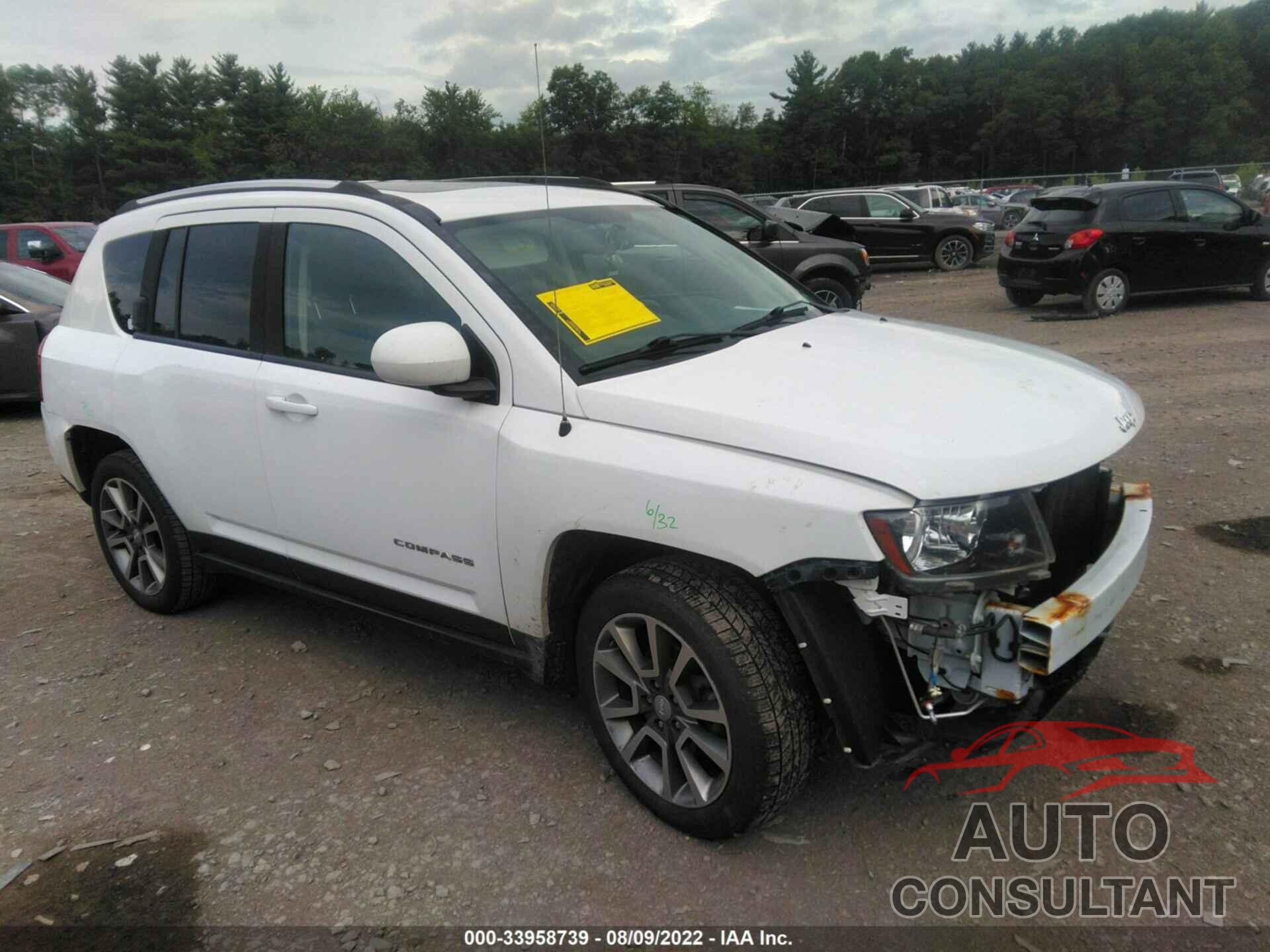 JEEP COMPASS 2016 - 1C4NJDEB5GD762926