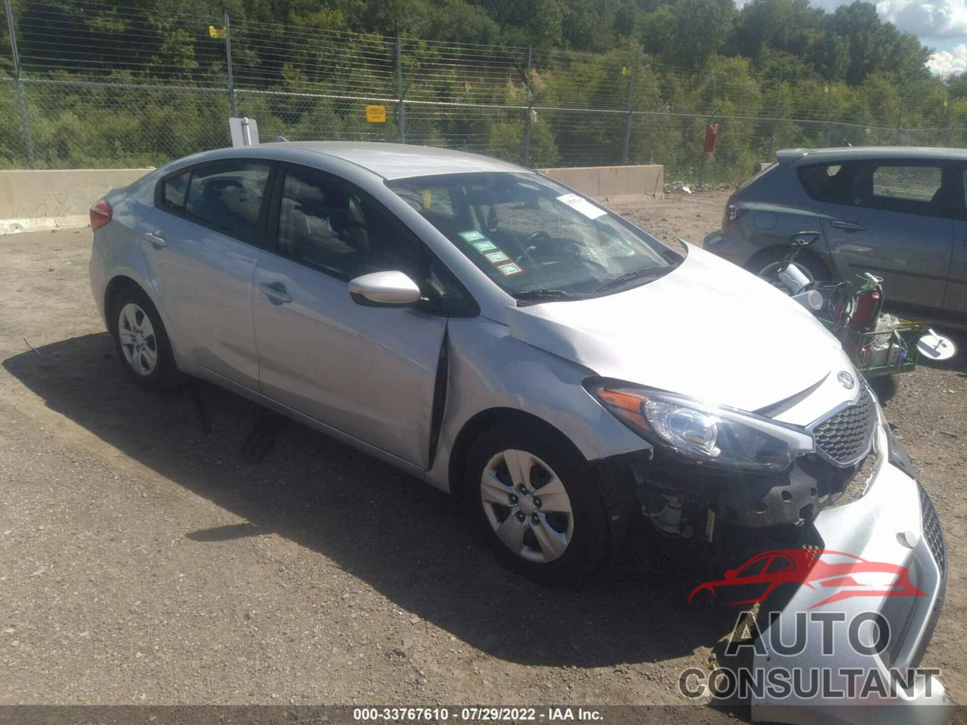 KIA FORTE 2016 - KNAFK4A66G5568357