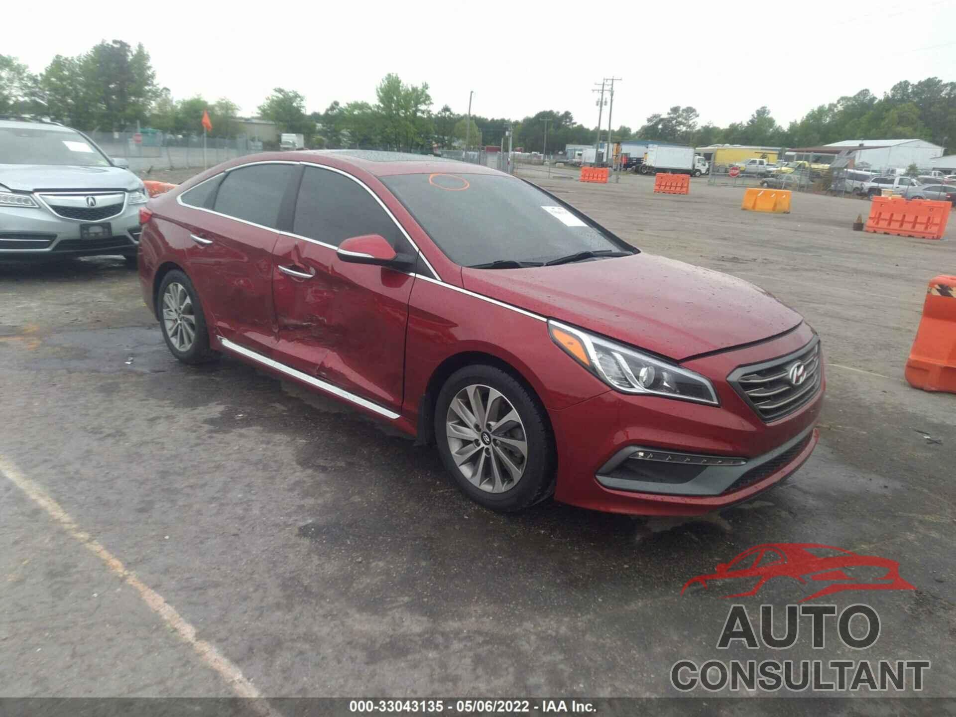 HYUNDAI SONATA 2016 - 5NPE34AF1GH414408