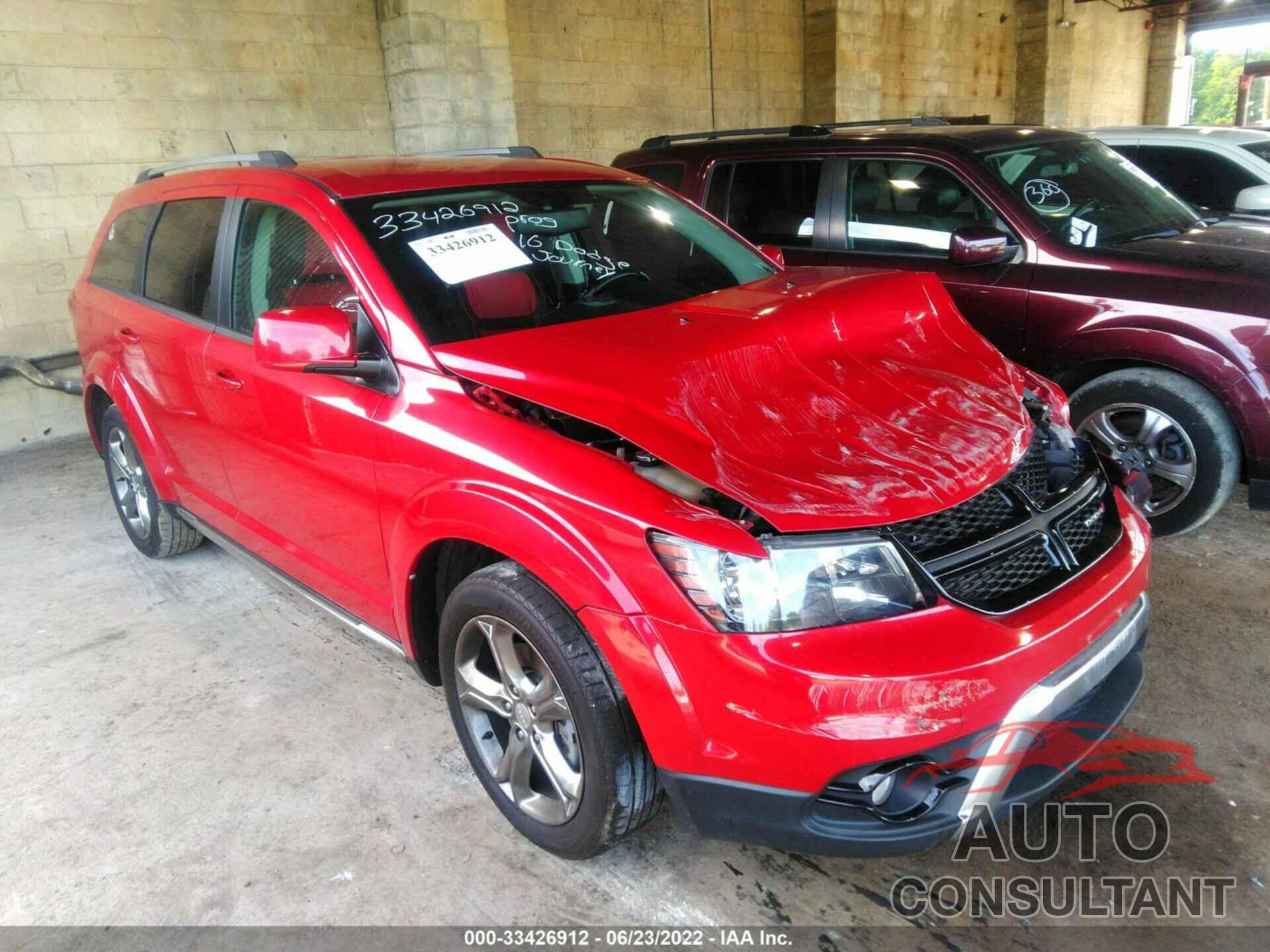 DODGE JOURNEY 2016 - 3C4PDCGG5GT199955