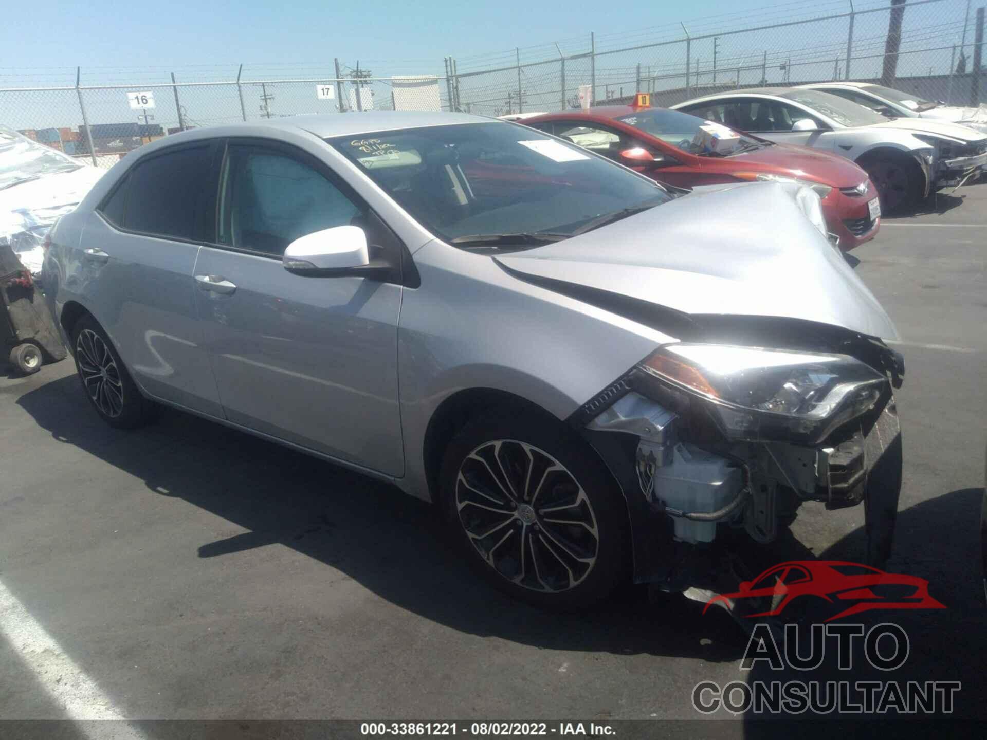 TOYOTA COROLLA 2016 - 2T1BURHEXGC688249