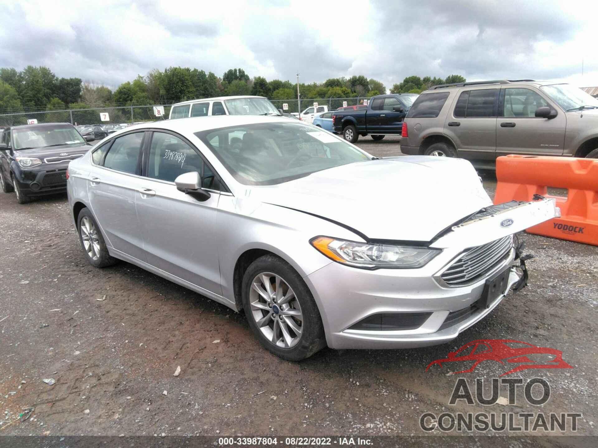FORD FUSION 2017 - 3FA6P0H71HR394648