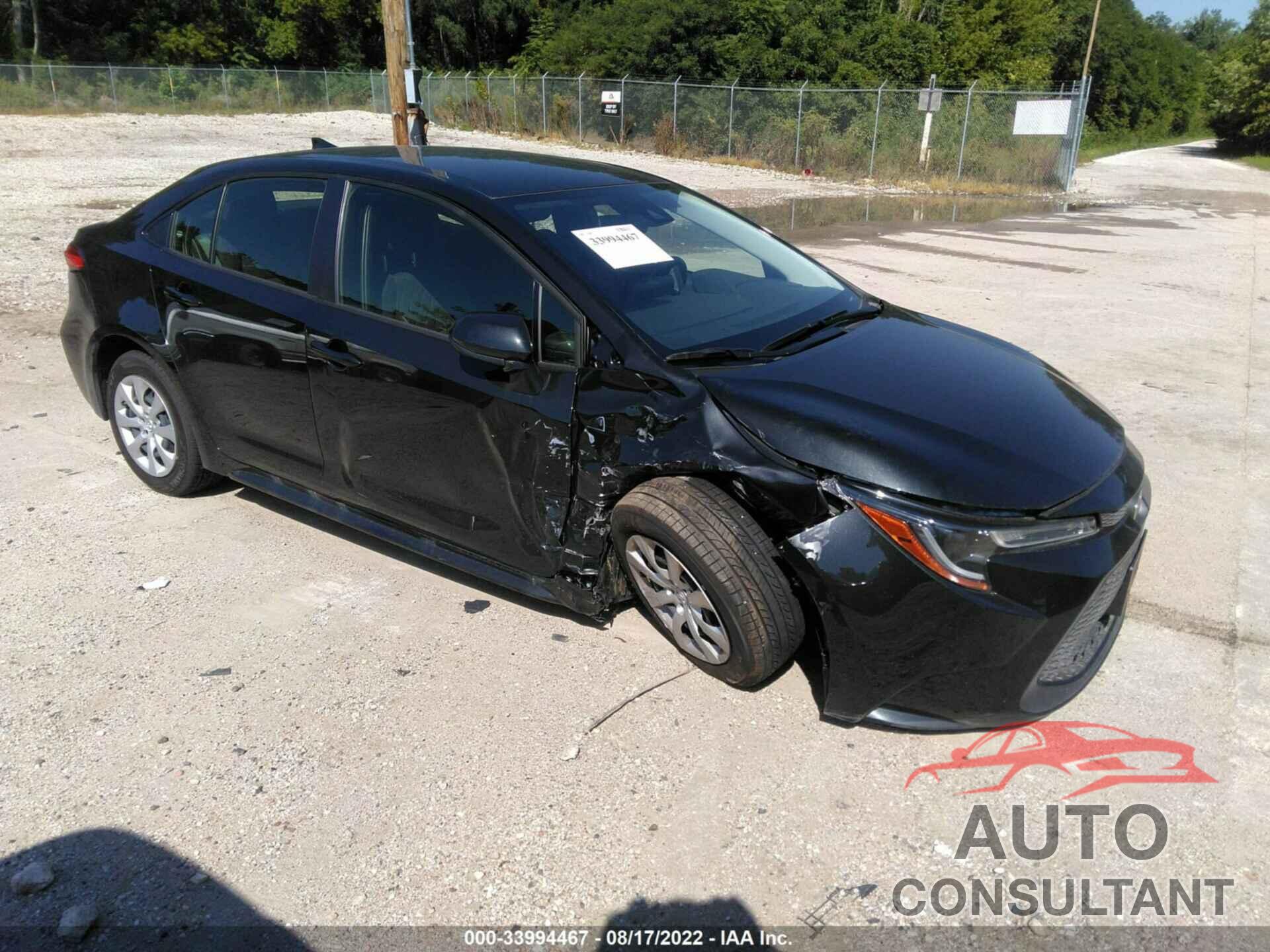 TOYOTA COROLLA 2022 - JTDEPMAEXNJ222596