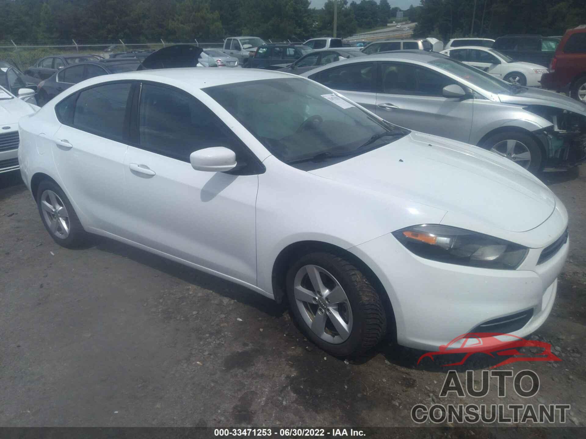 DODGE DART 2016 - 1C3CDFBB2GD505452