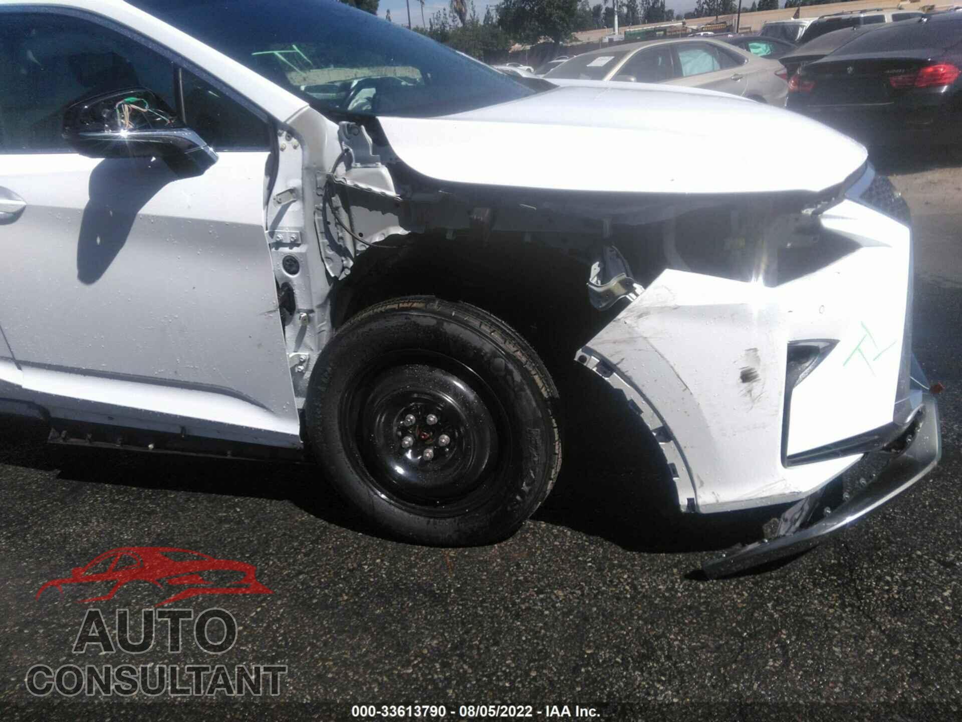 LEXUS RX 2019 - 2T2BZMCA9KC196101