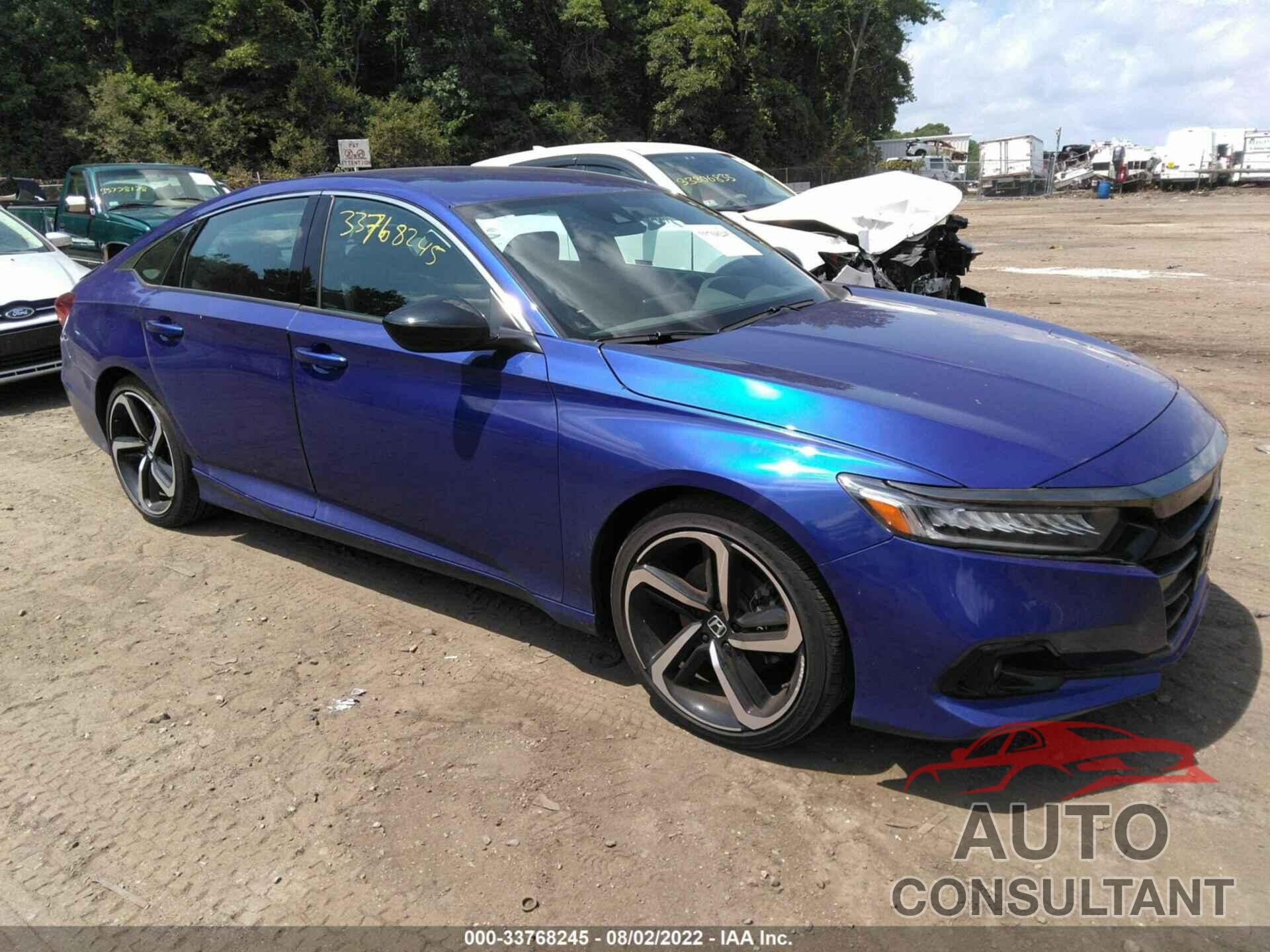 HONDA ACCORD SEDAN 2021 - 1HGCV1F39MA107216