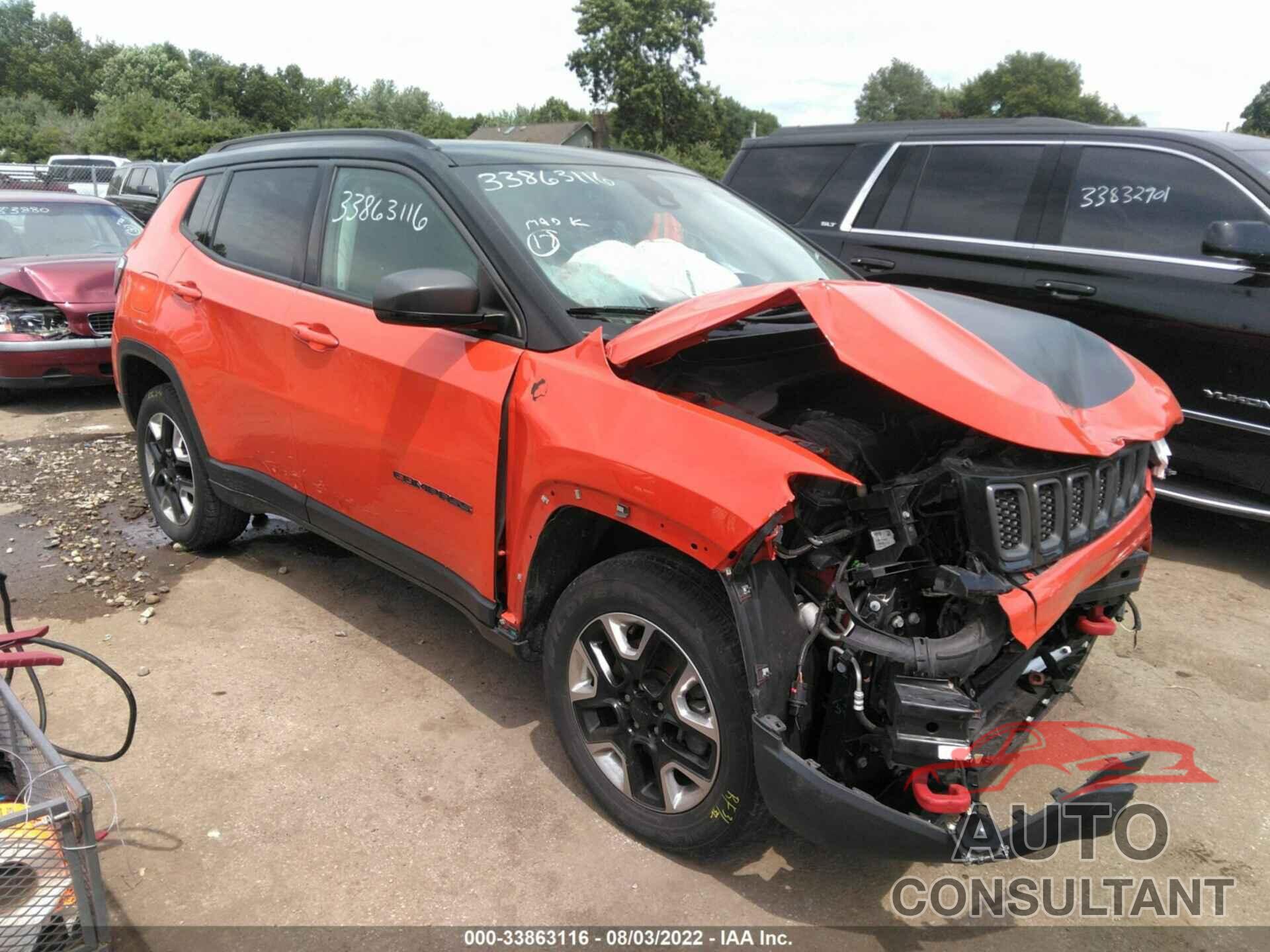 JEEP COMPASS 2017 - 3C4NJDDB6HT657454
