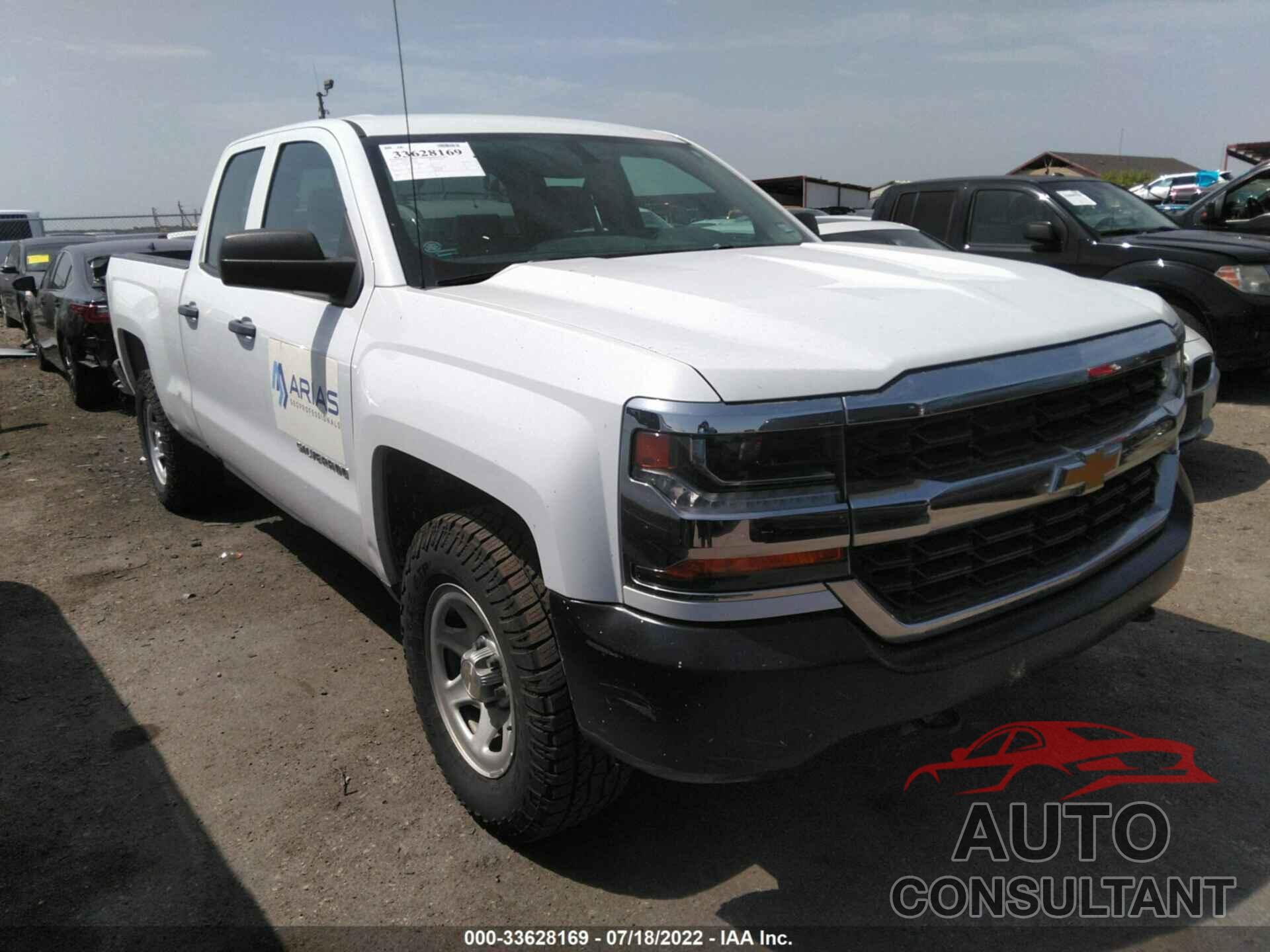 CHEVROLET SILVERADO 1500 2017 - 1GCRCNEH6HZ258685