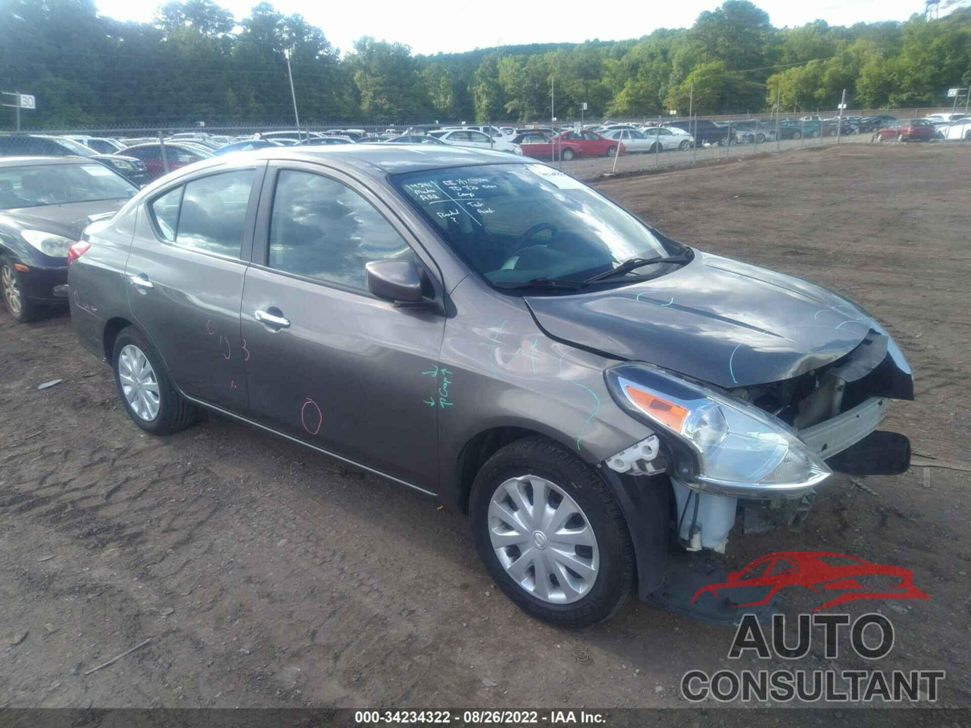 NISSAN VERSA 2016 - 3N1CN7APXGL817785