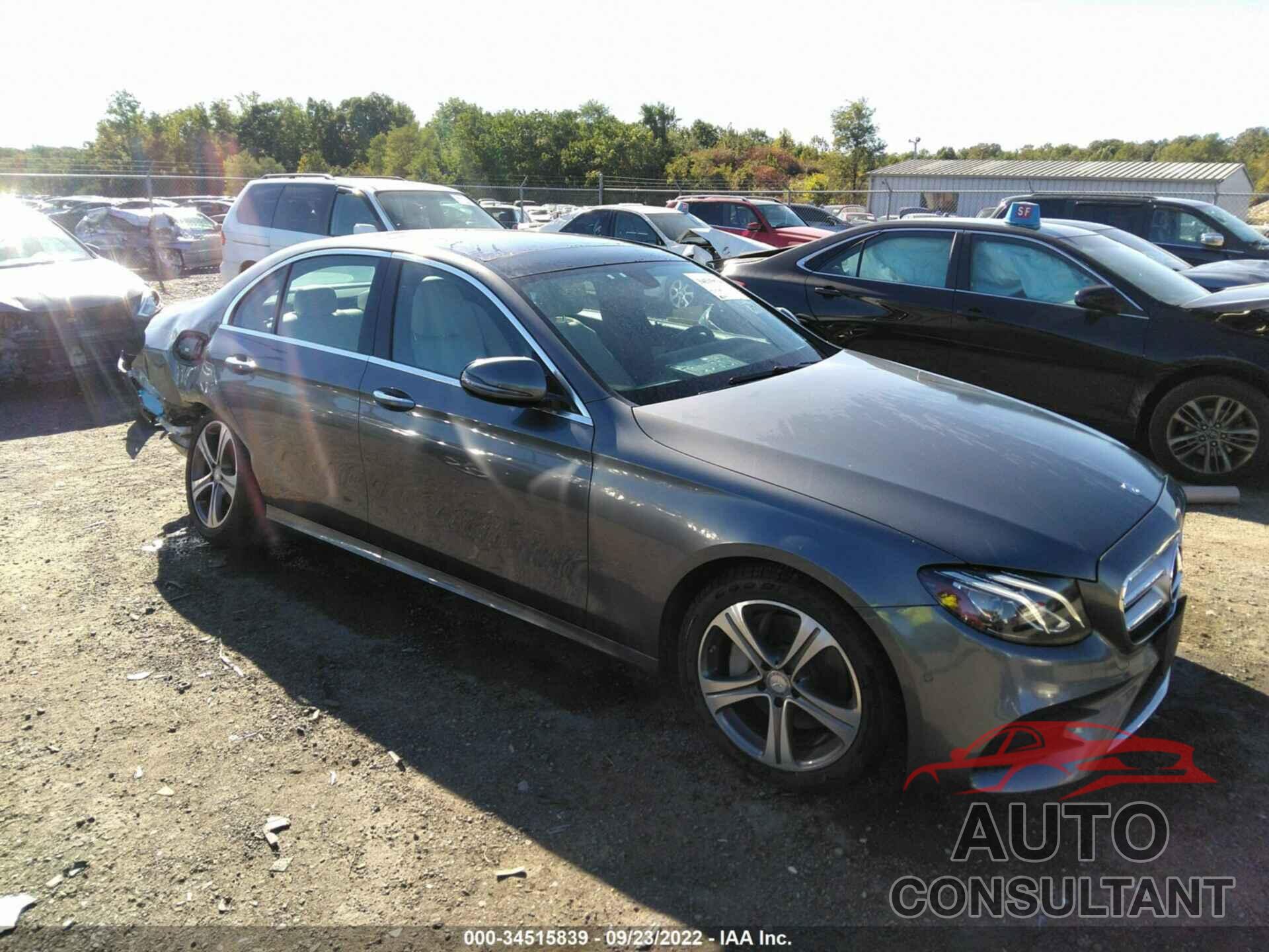 MERCEDES-BENZ E-CLASS 2017 - WDDZF4KBXHA201041