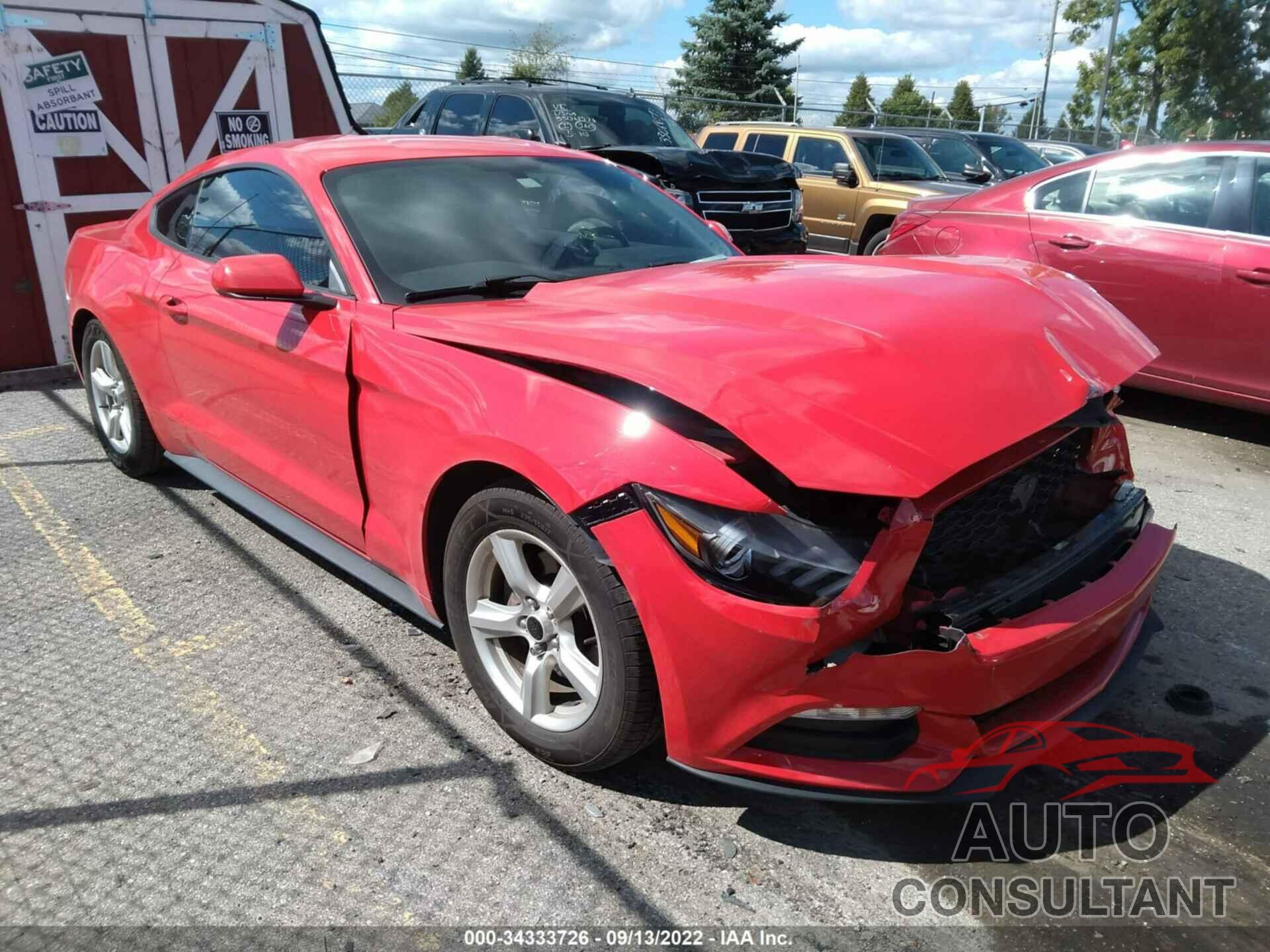 FORD MUSTANG 2016 - 1FA6P8AM8G5298564