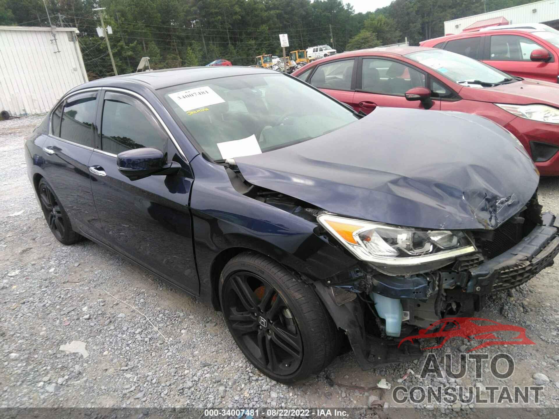 HONDA ACCORD SEDAN 2017 - 1HGCR3F80HA009676