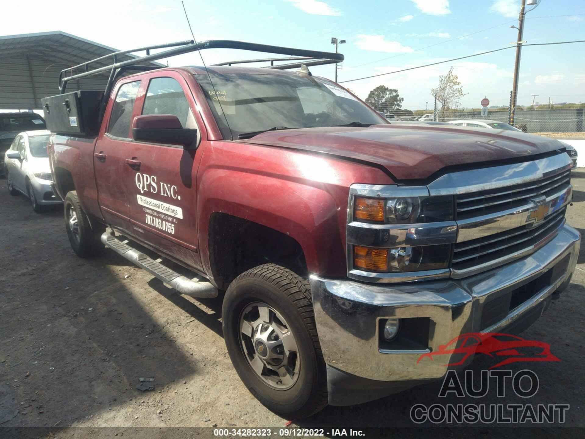 CHEVROLET SILVERADO 2500HD 2016 - 1GC2KVEG8GZ293237