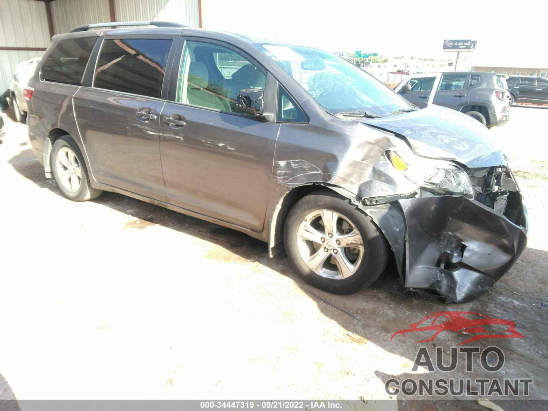 TOYOTA SIENNA 2016 - 5TDKK3DCXGS699637