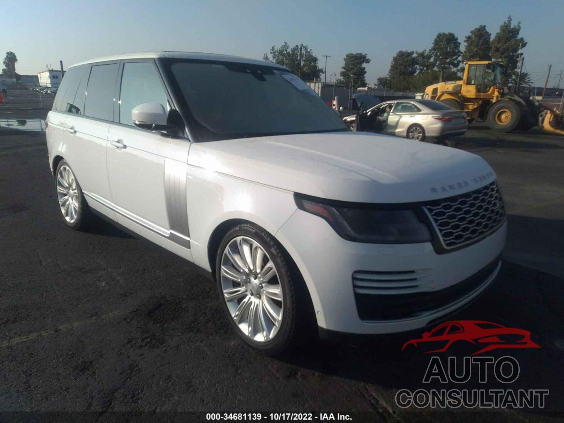 LAND ROVER RANGE ROVER 2020 - SALGS2RU4LA592195