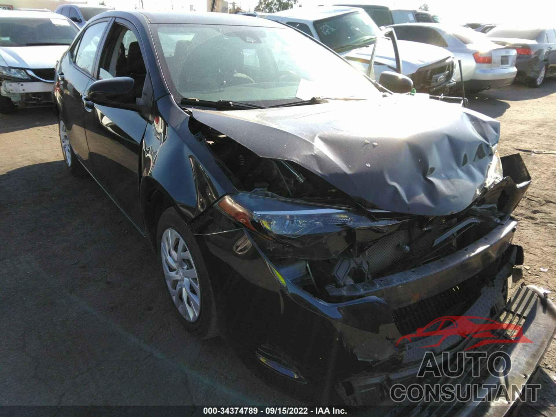 TOYOTA COROLLA 2018 - 5YFBURHE4JP847774
