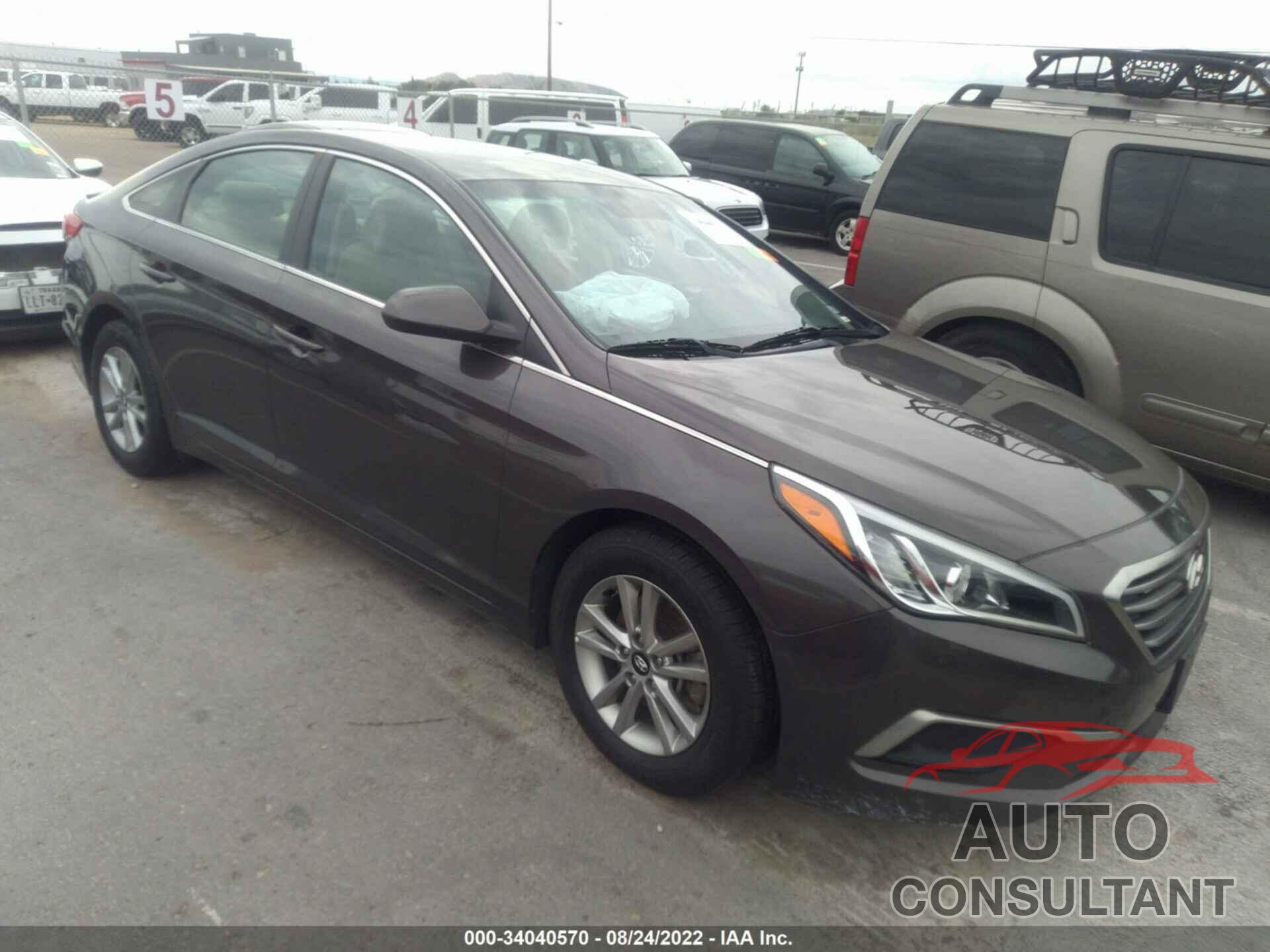 HYUNDAI SONATA 2017 - 5NPE24AF9HH493802