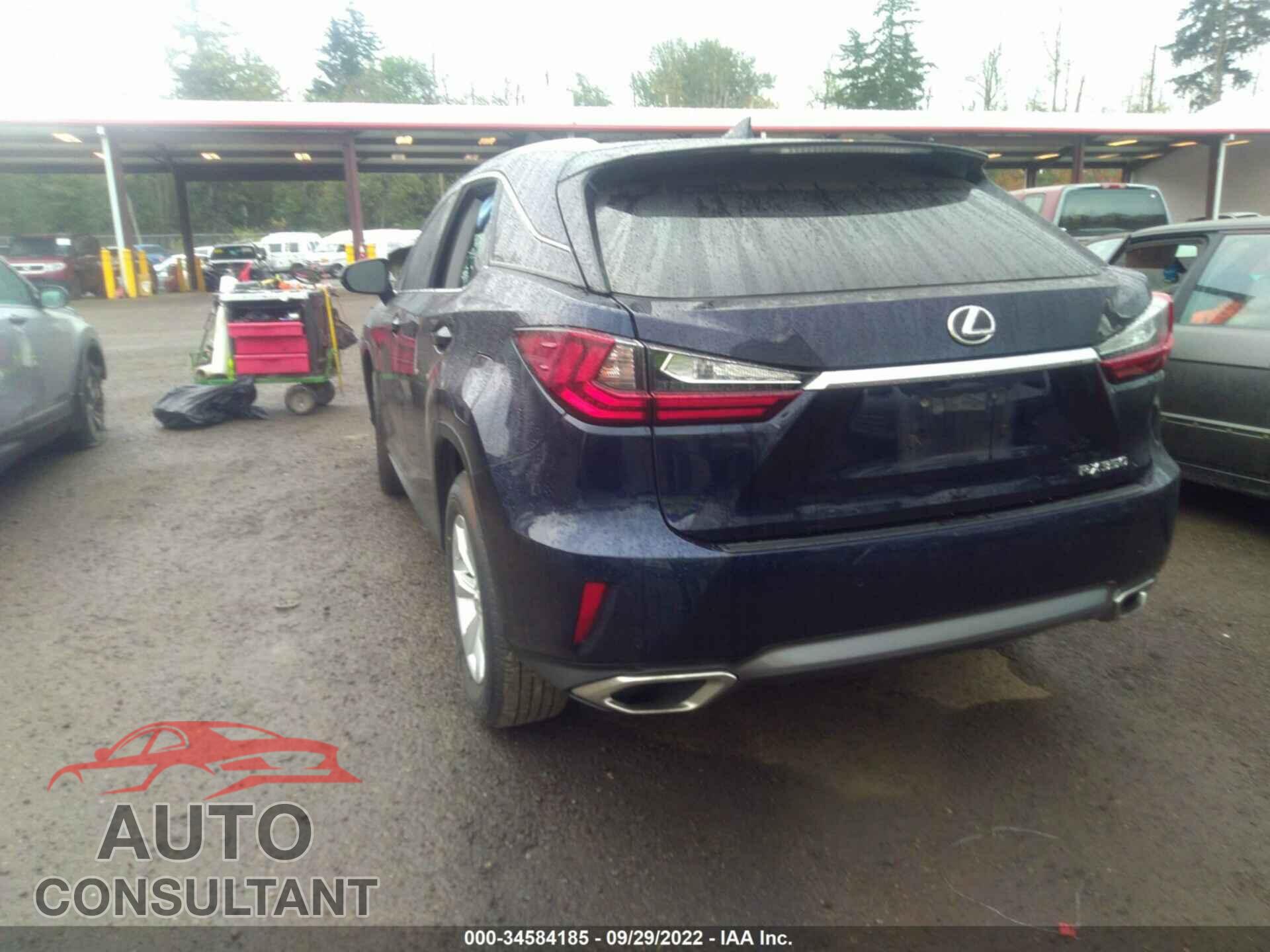 LEXUS RX 2017 - 2T2BZMCA6HC088379