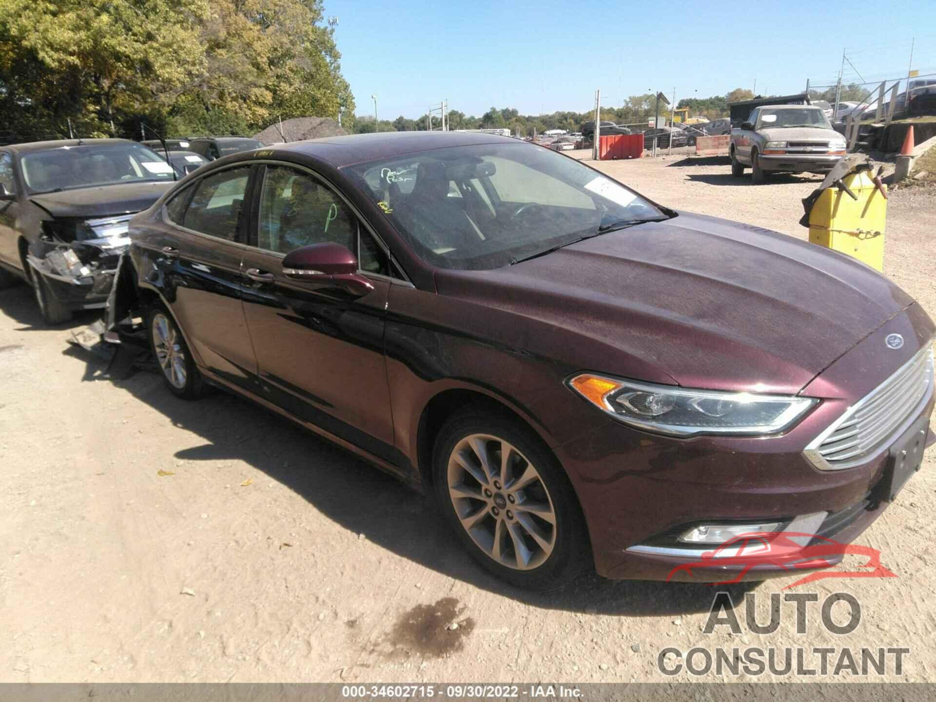 FORD FUSION 2017 - 3FA6P0HD7HR176106