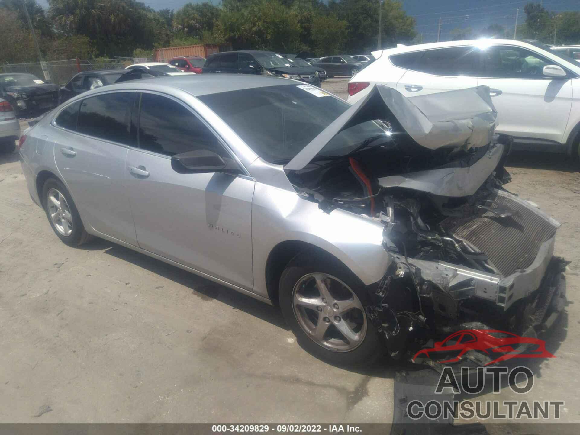 CHEVROLET MALIBU 2017 - 1G1ZC5ST9HF101851